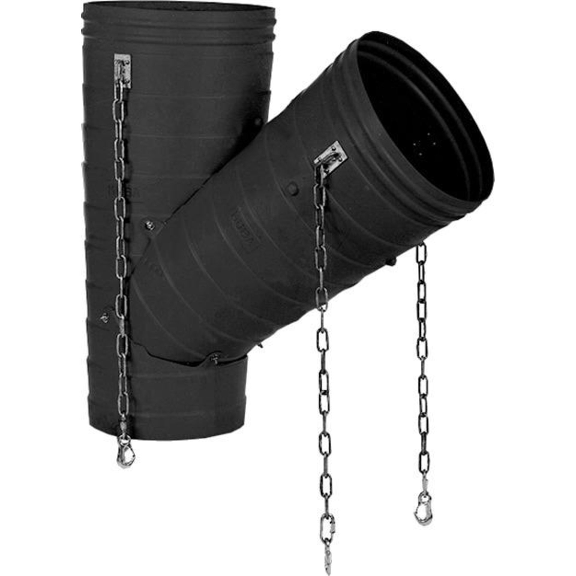 Kunststoffabzweig für Schuttrohr