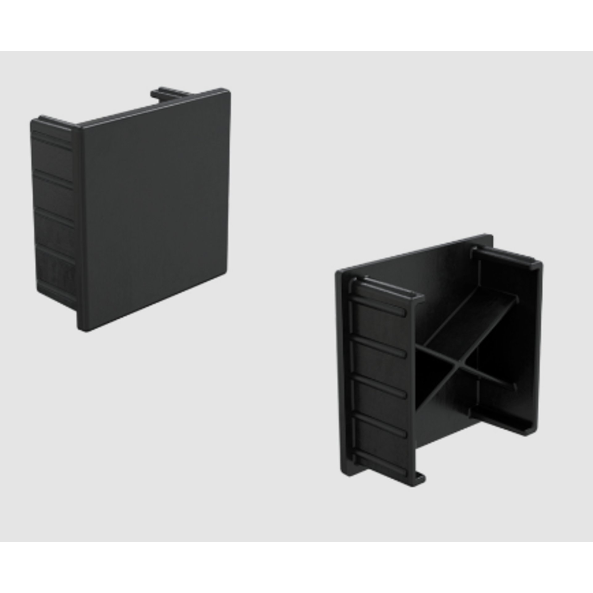 Endkappe Montageschiene Steildach-Slim Line 30 x 40 mm, Polypropylen