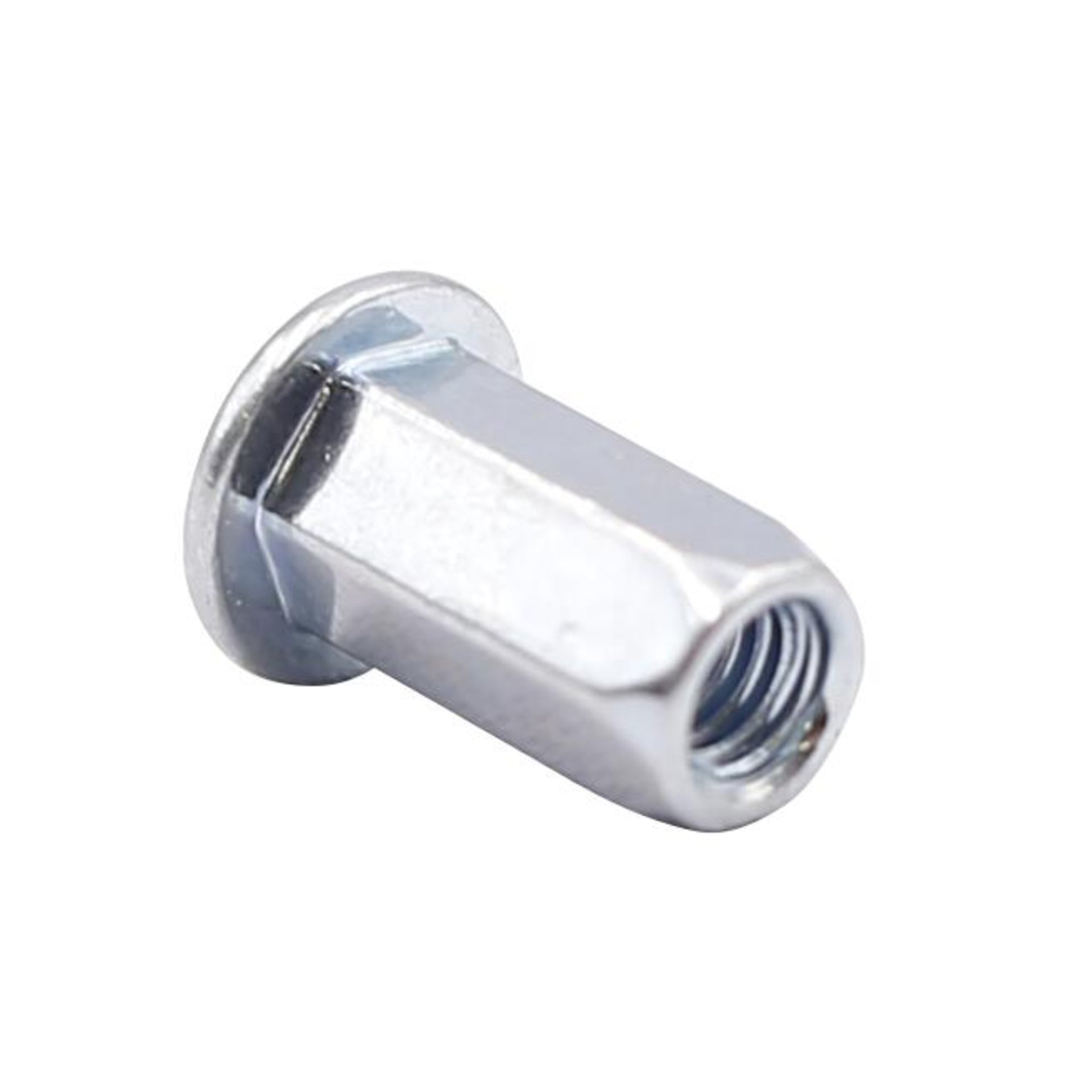 Blindnietmutter Stahl verz., M10, Flako 6kso Klemmbereich: 1,0-4,0 mm