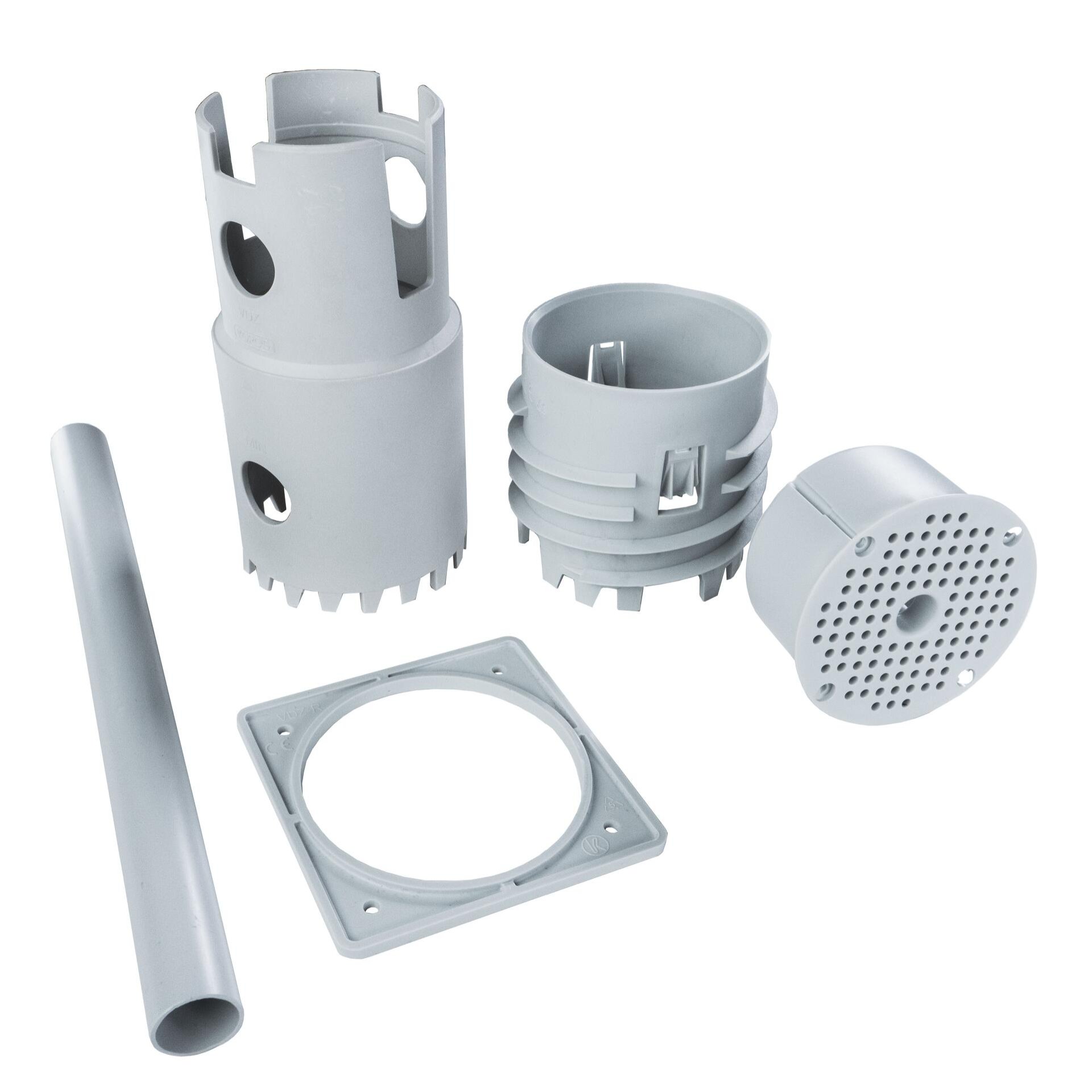 ISO-Konsole MP nachträglicher Einbau m. Montageplatte (Erstinstallationsset)