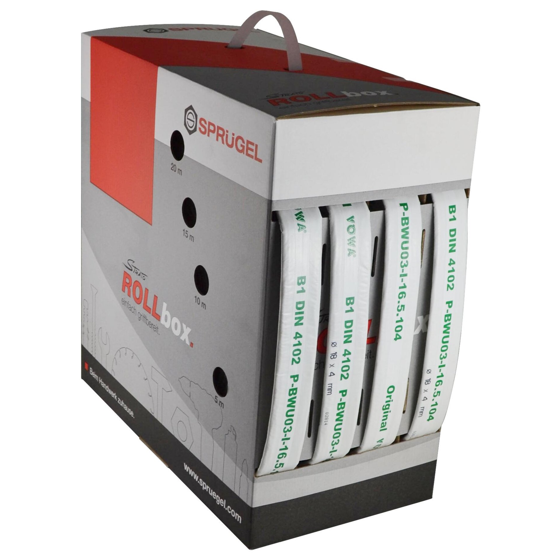 ROLLBOX Vlies B1/FS 50 m 35 mm 1" /Box