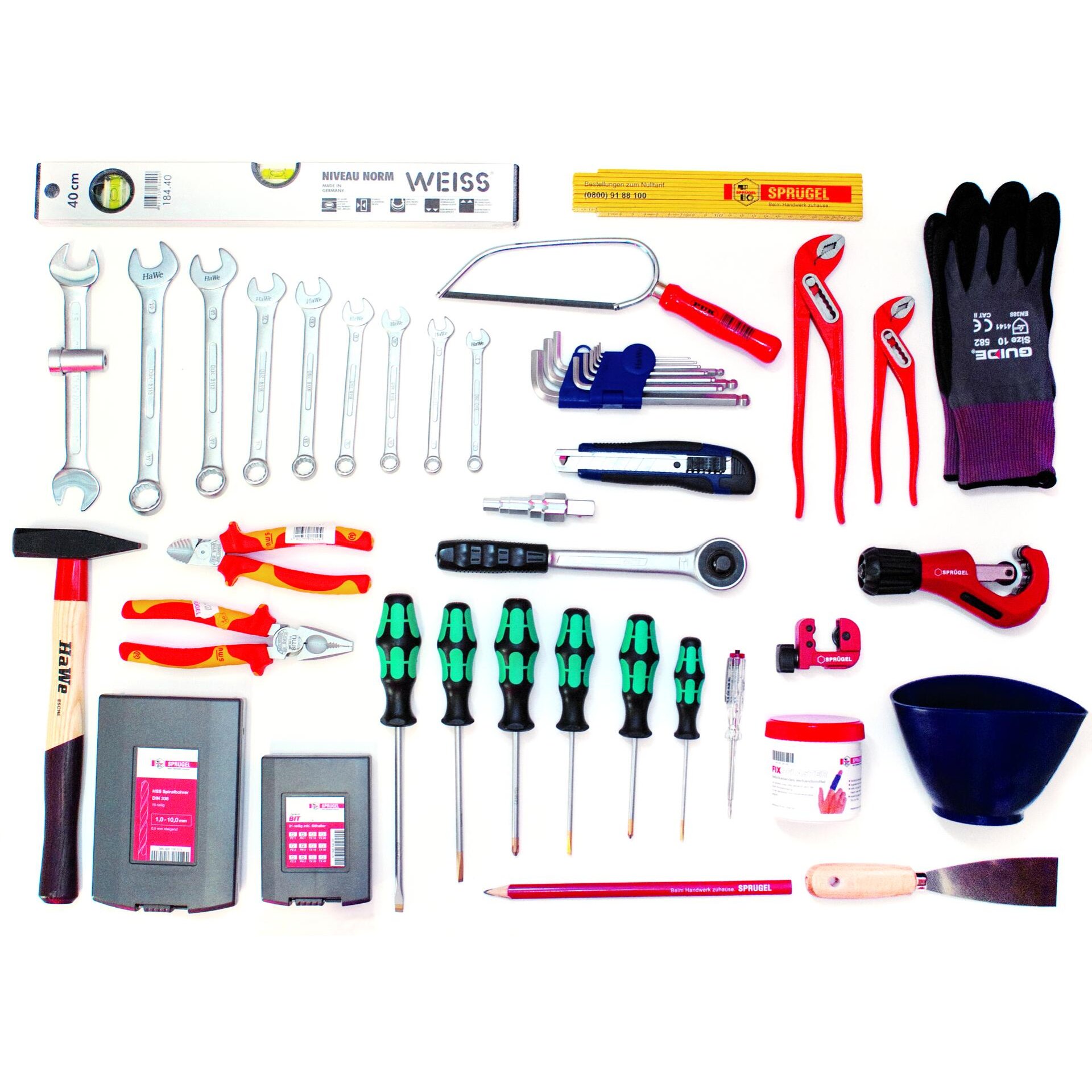 SHK Werkzeugkoffer ATOMIC komplett bestückt 38 tlg.