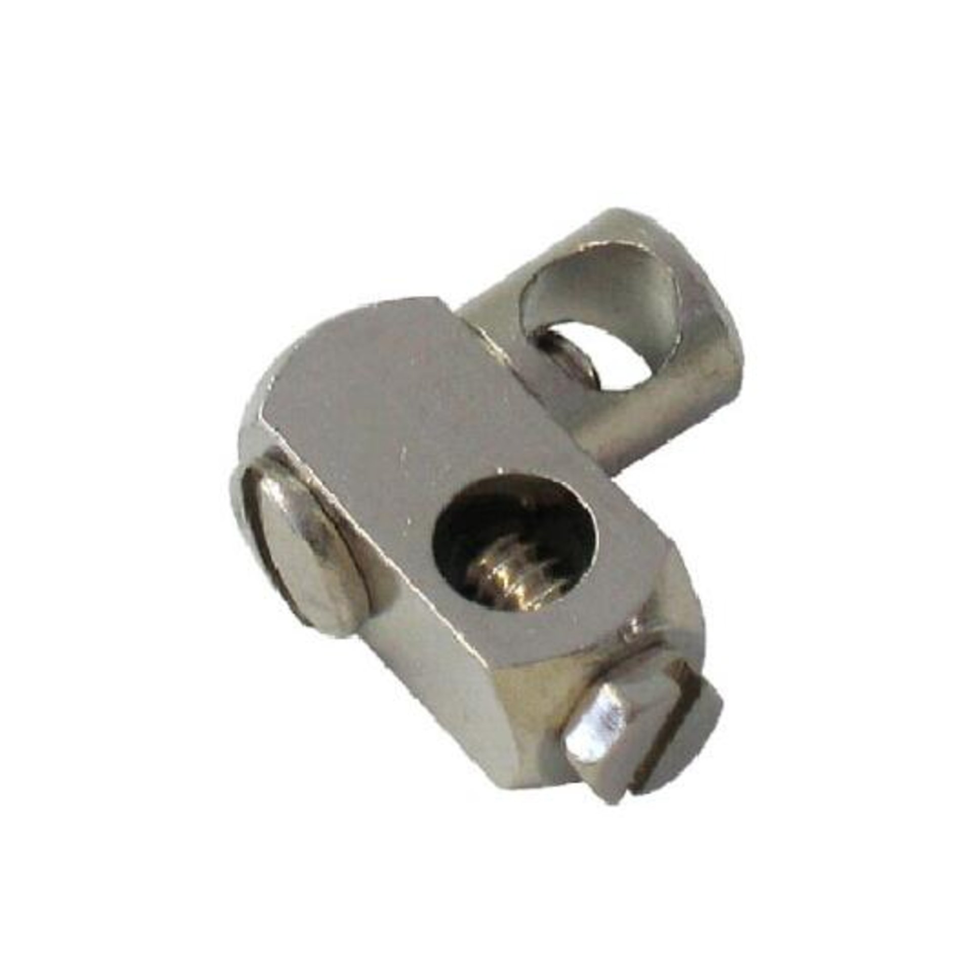 Gelenkstück Messing verchromt