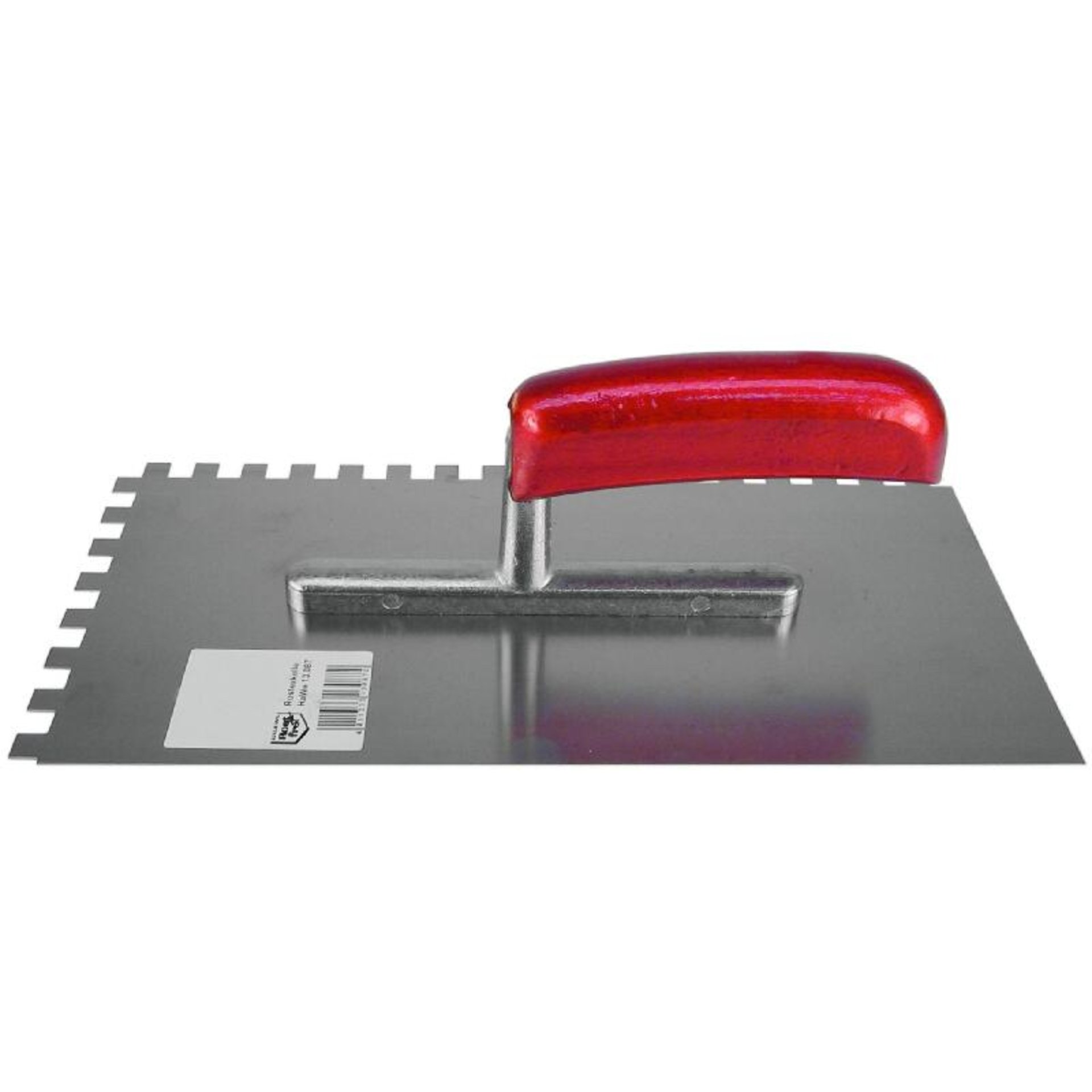 Glättkelle rostfrei gezahnt 10x10x10 13.017