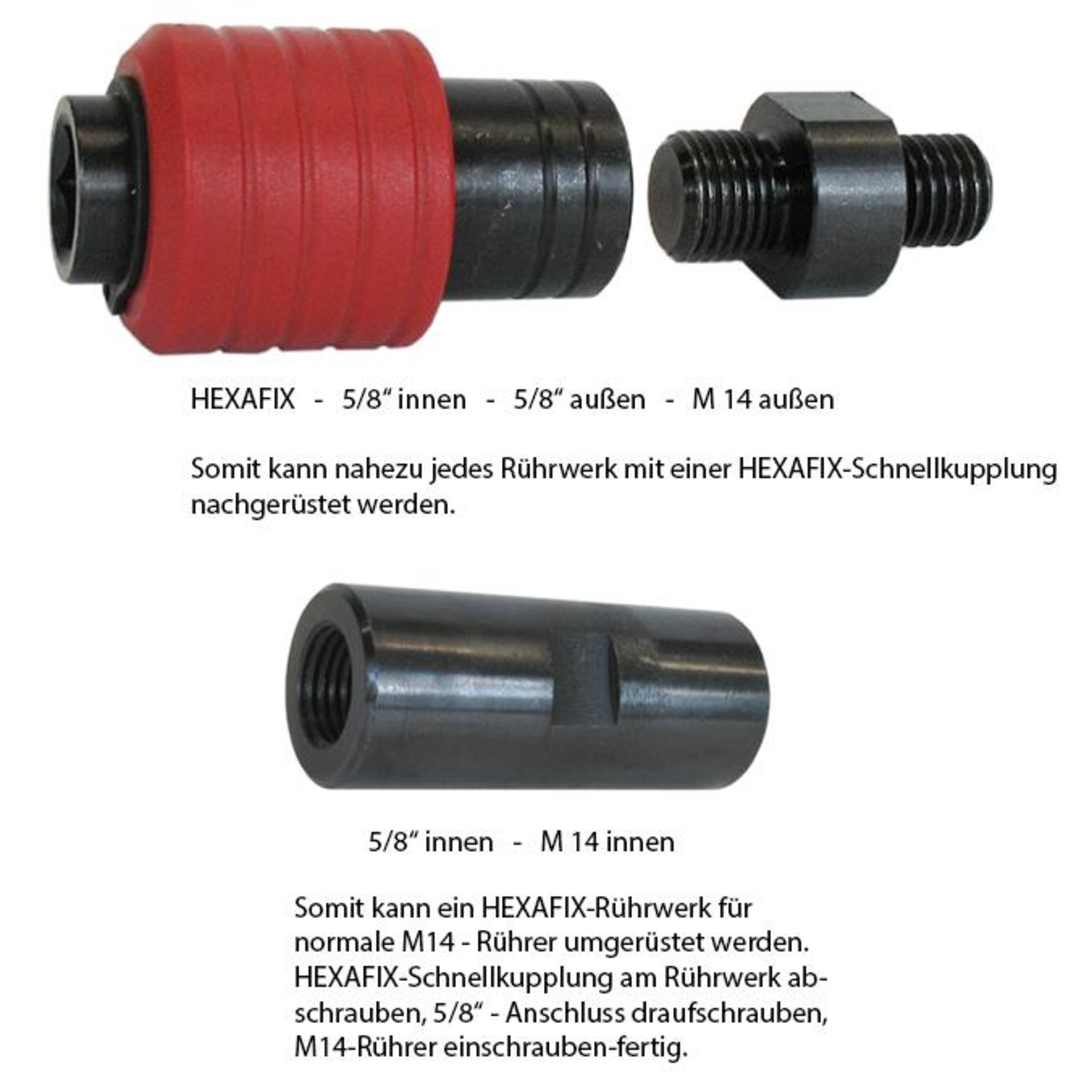 KOMBI-ADAPTER HEXAFIX/M 14 49.582