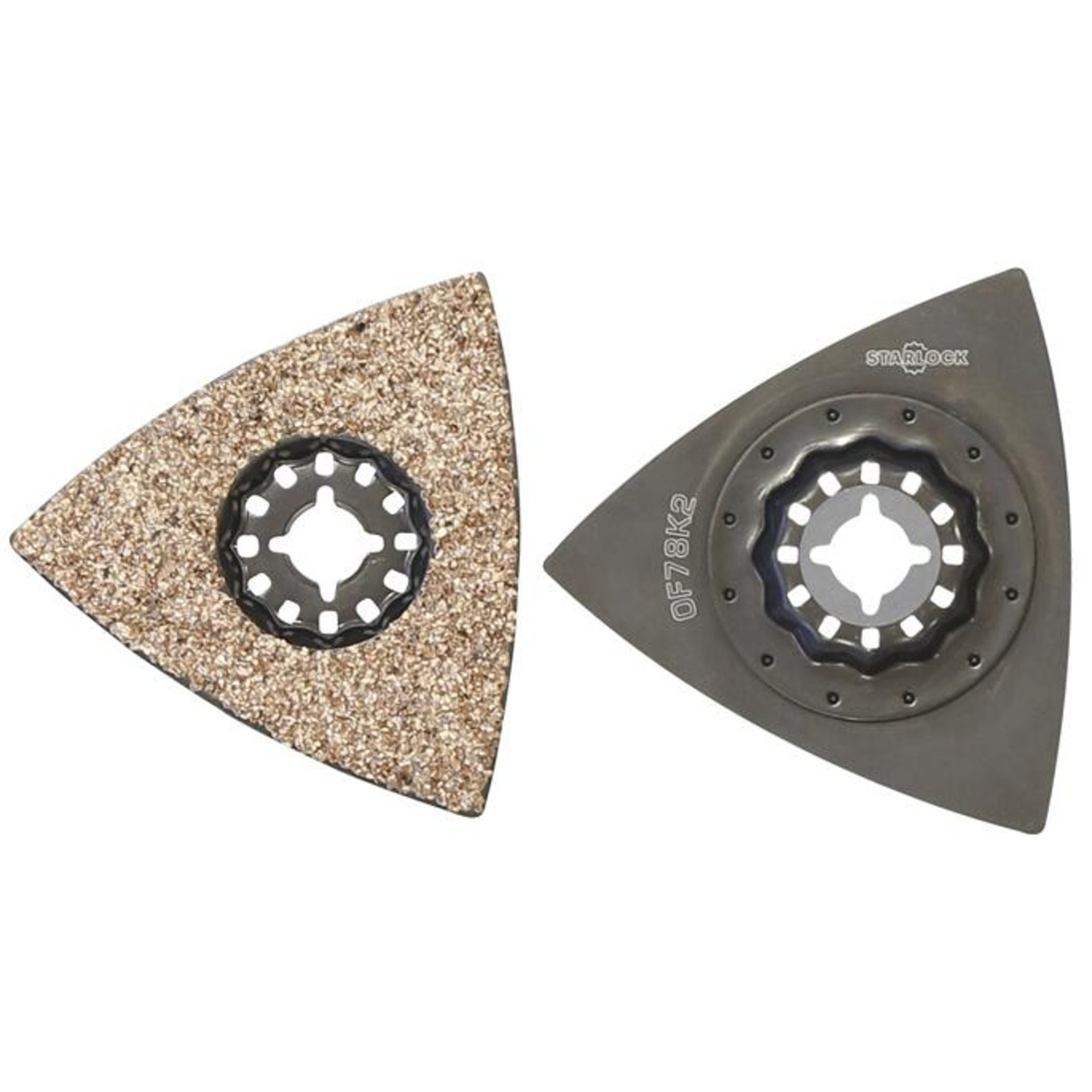 HM-Flächenschleifer gekröpft OF78HG Dreieckschleifer / Blister