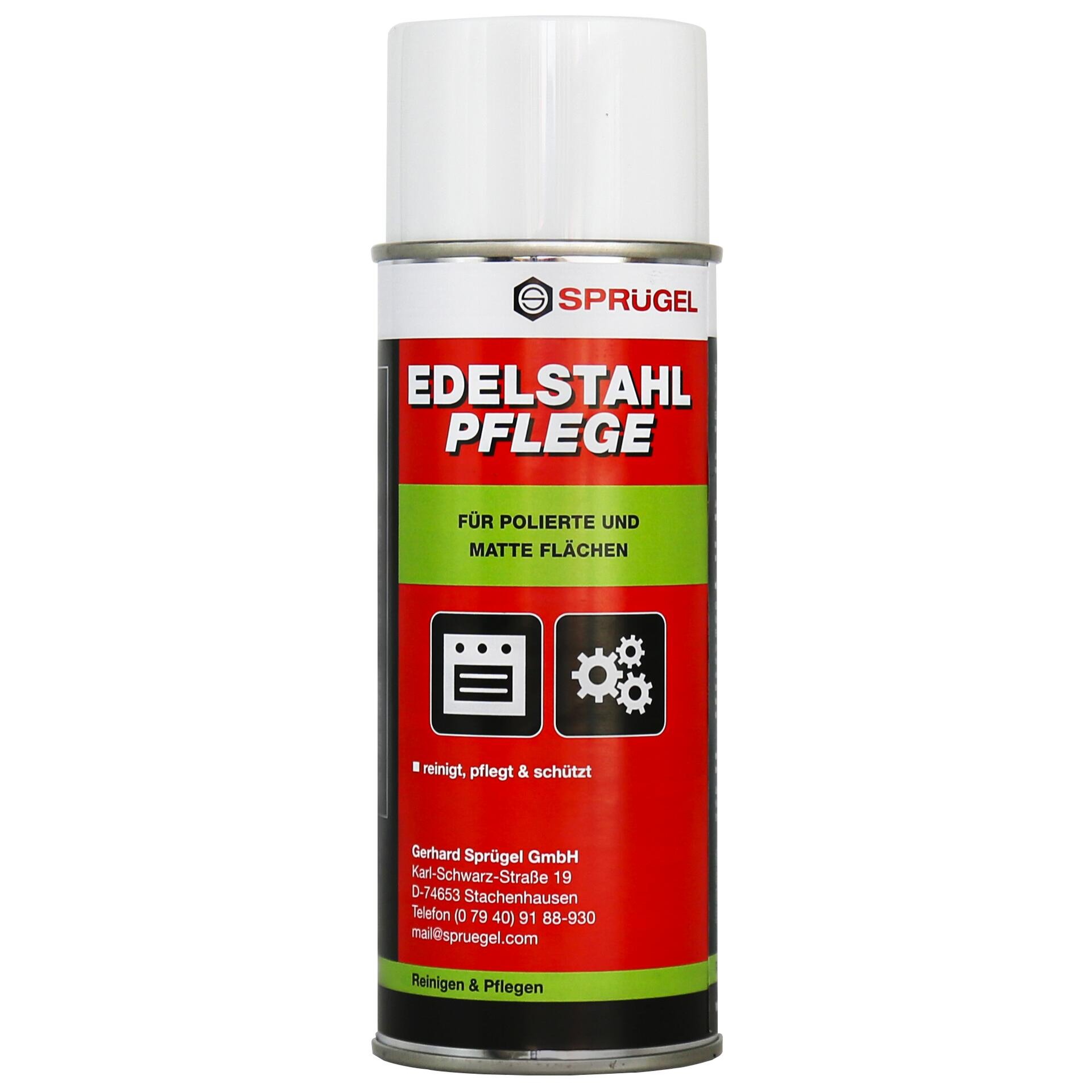 EDELSTAHLPFLEGE 400 ml / Dose.