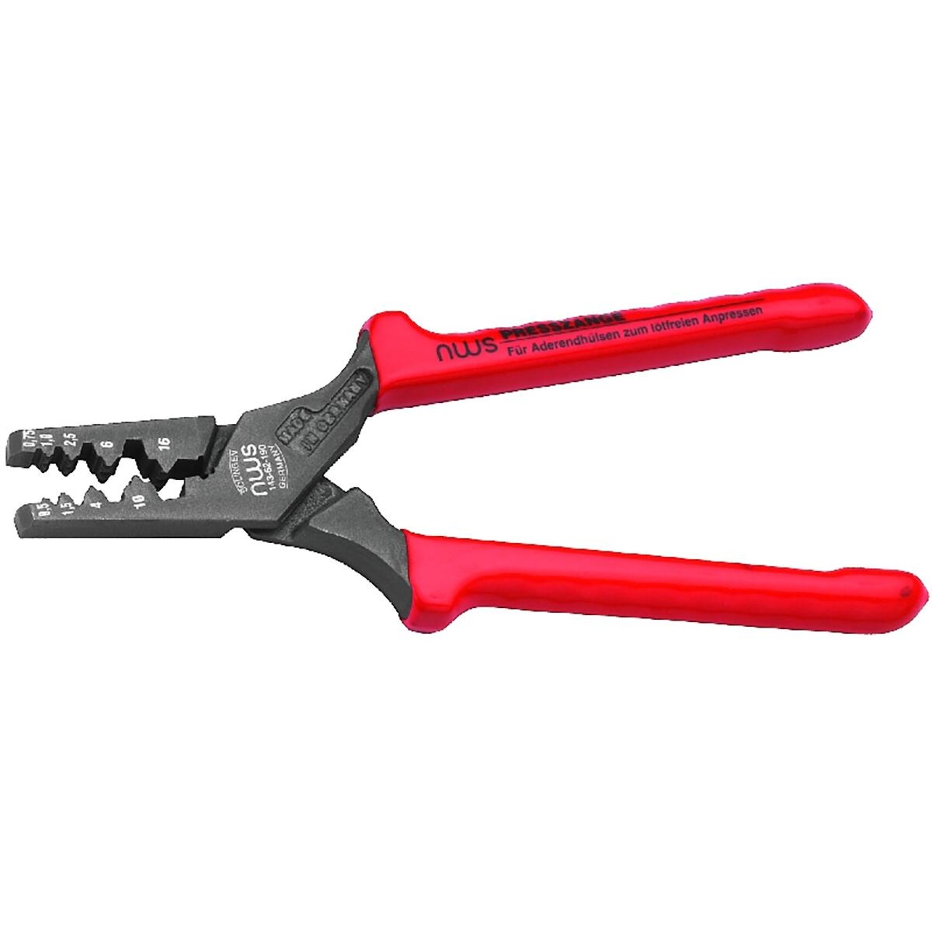 PRESS-ZANGE 0,25-2,5 MM 143.62