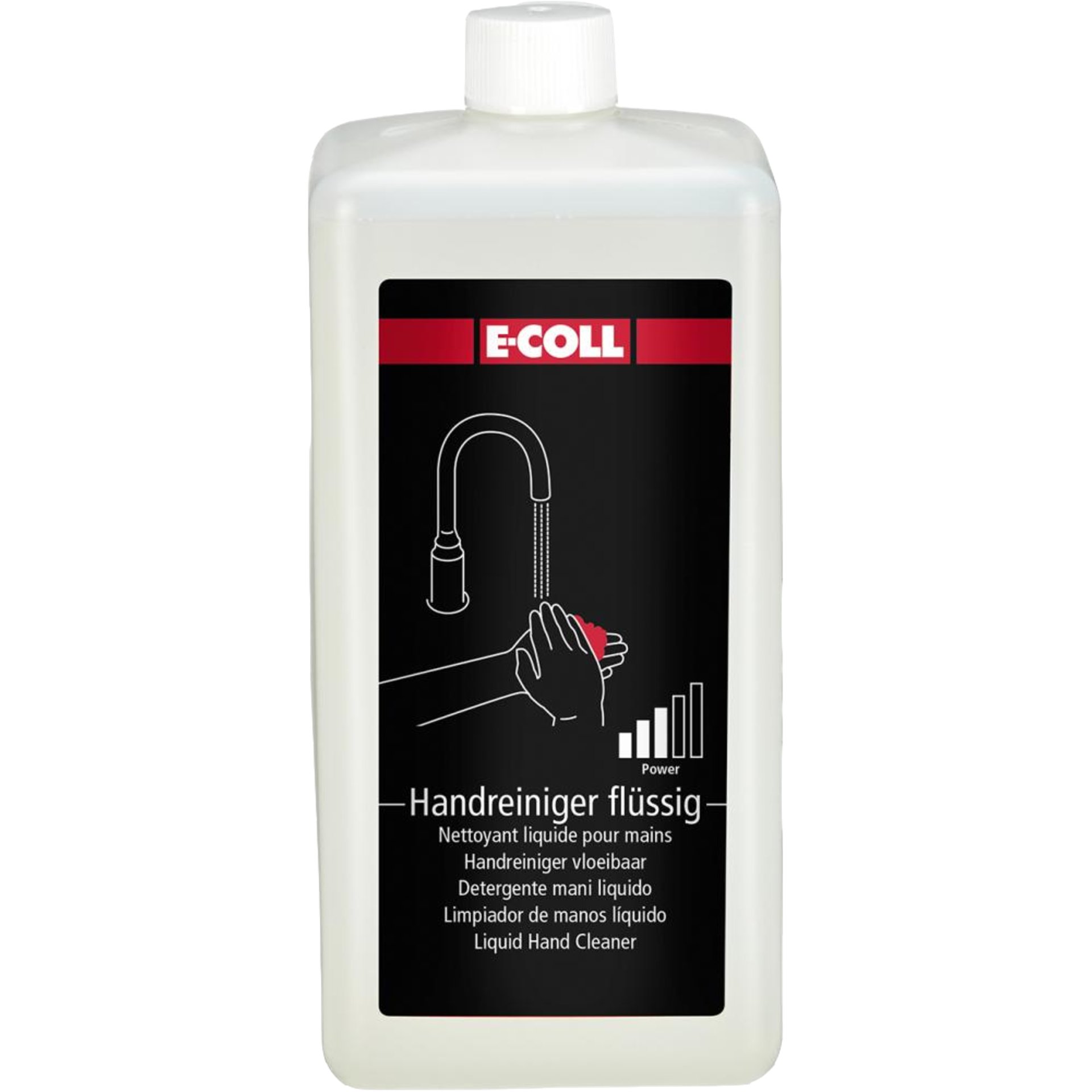 Handreiniger flüssig Flasche 1l E-COLL