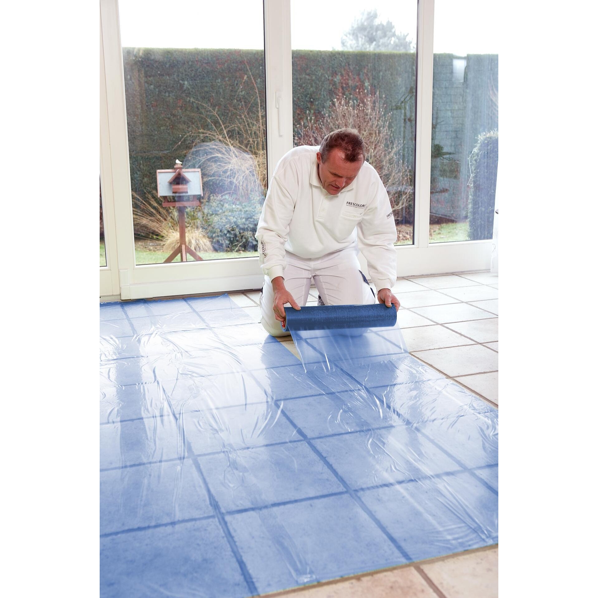 3813 Kip Schutzfolie – blau 50 my 750mm x 100m