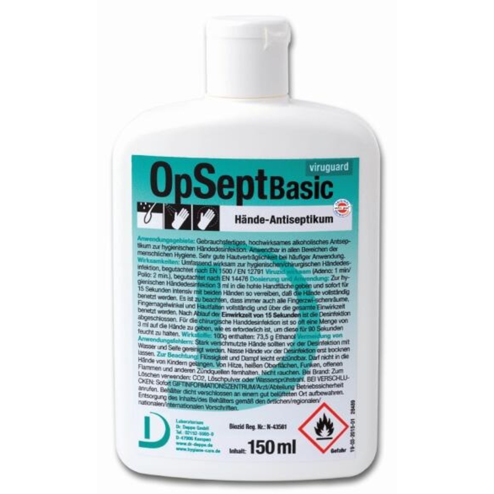 Hände-Desinfektion (150 ml) 515.08