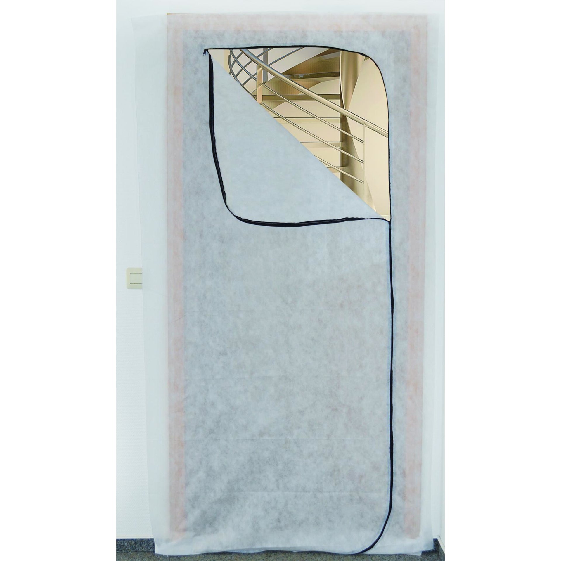 SPRÜGEL Staubschutztüren 3 Stück (110 x 220cm) inkl. KIP 389/19