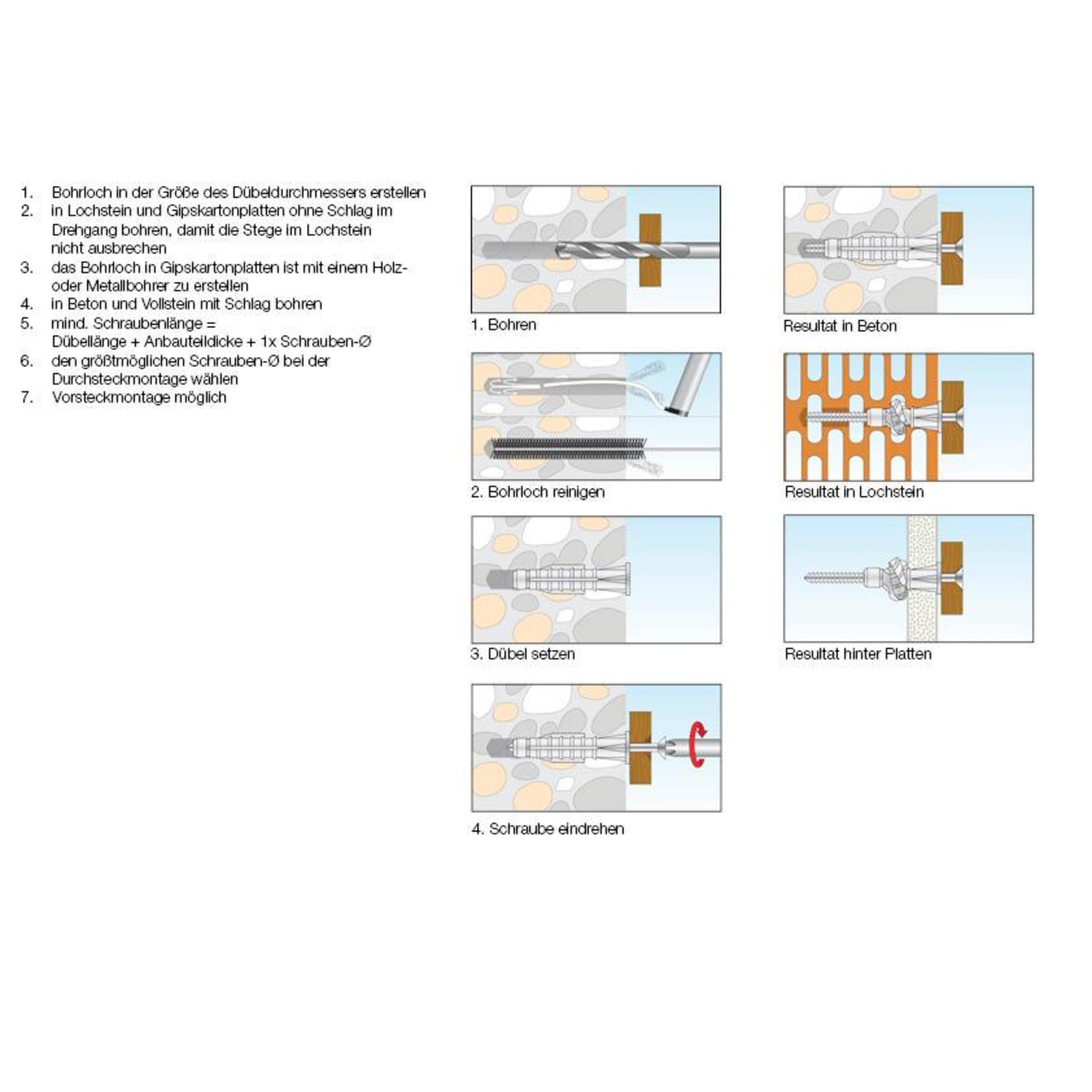 Dübel TOXTrika 10 x 61