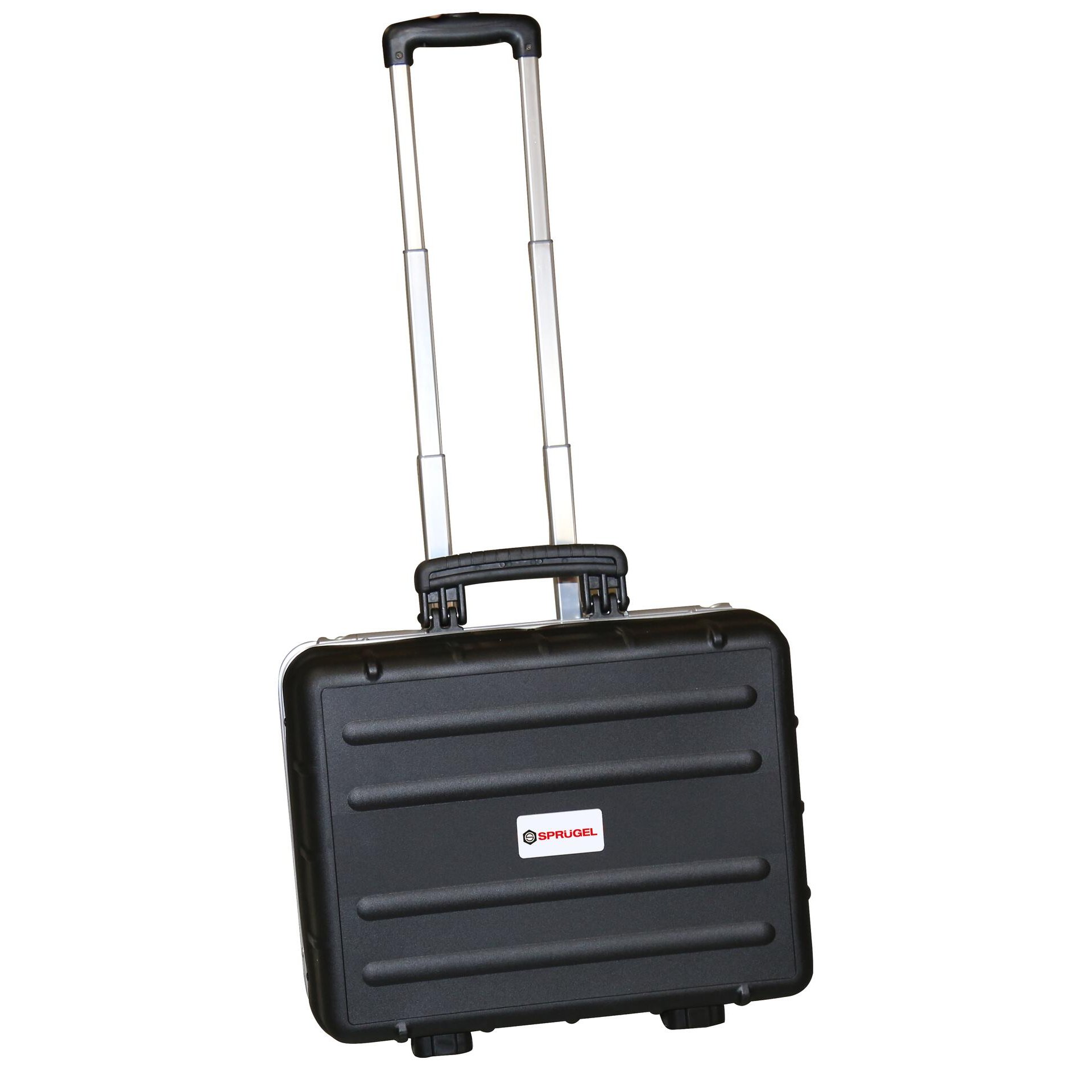 Elektro Werkzeugkoffer ATOMIC TROLLEY komplett bestückt 45 tlg.