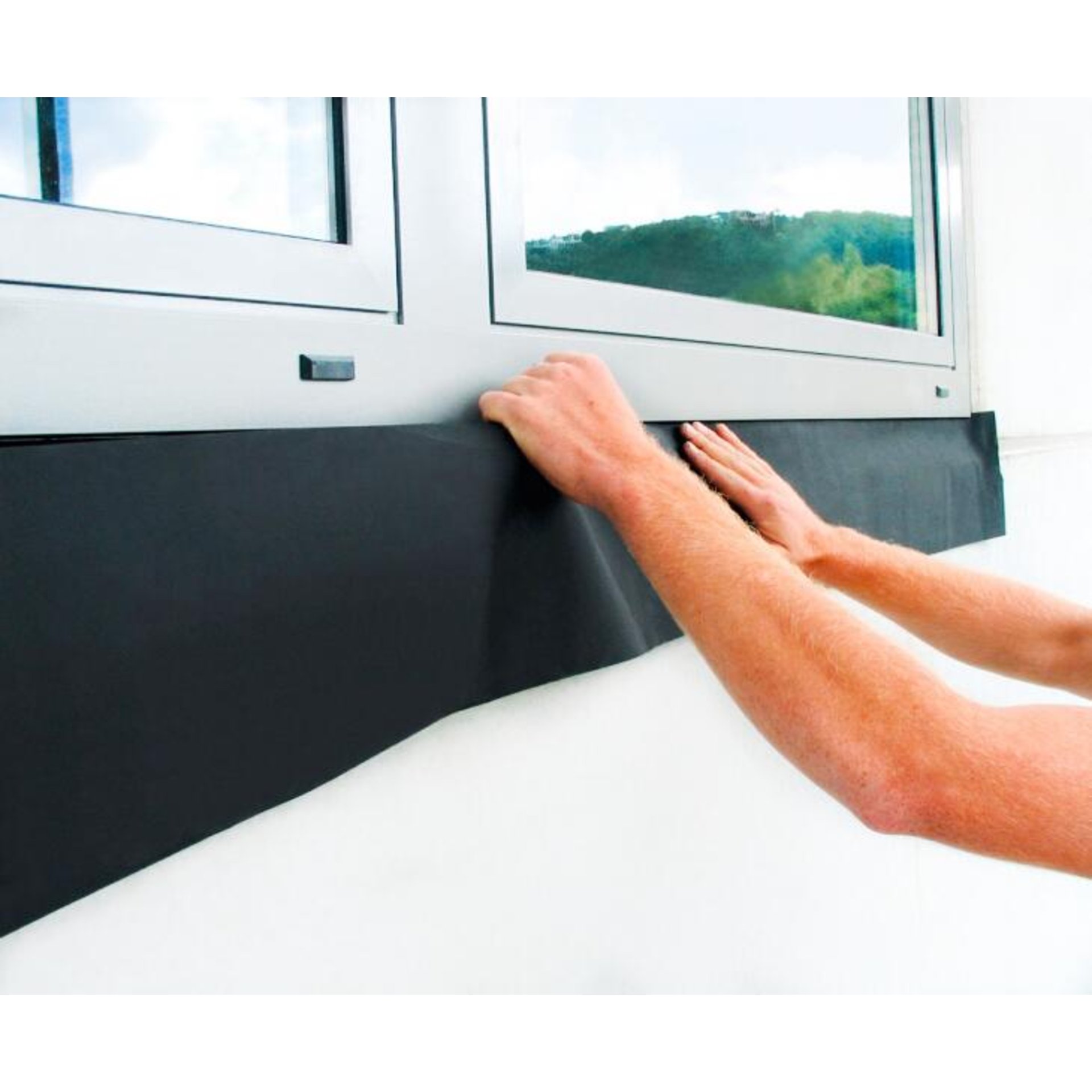 786350008100 I ISO-CONNECT EPDM mit 1 Montage- + 1 Butylstreifen / 100 mm