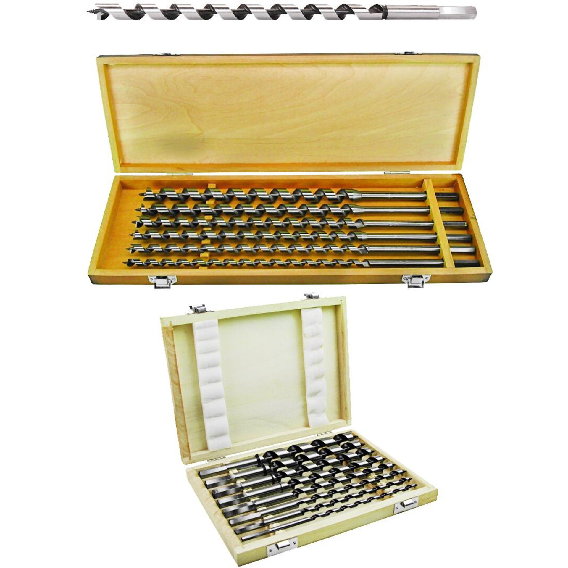 Holz-Schlangenbohrer-Set 8tlg. 6-20mm x 235mm / 6-kant