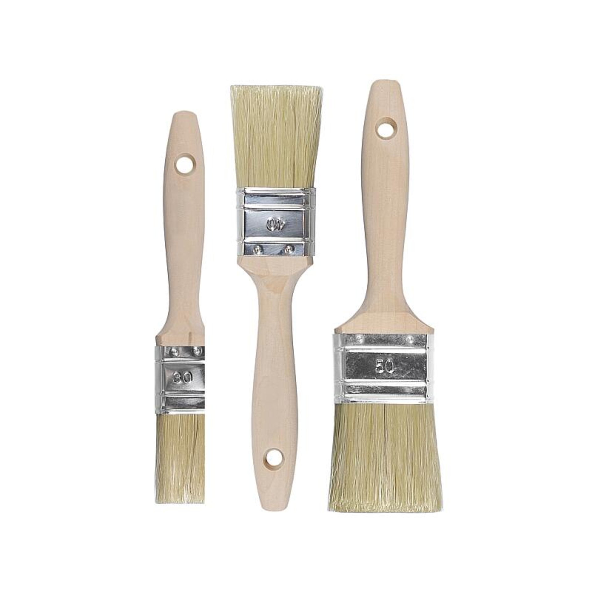 FLACHPINSEL SET 3-TEILIG 108.03