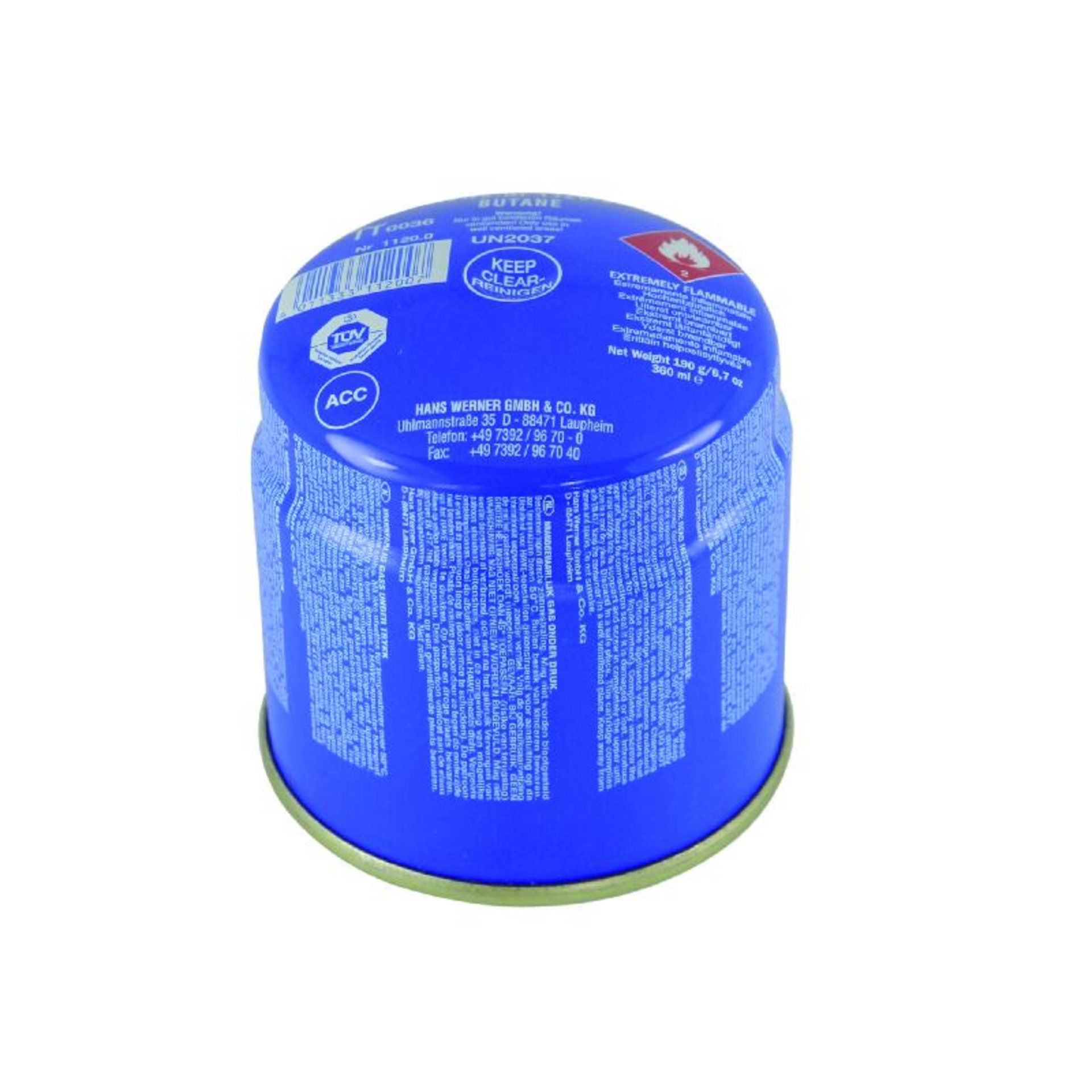 GASKARTUSCHE UNIVERSAL 190 GR / 360ML 1120.0