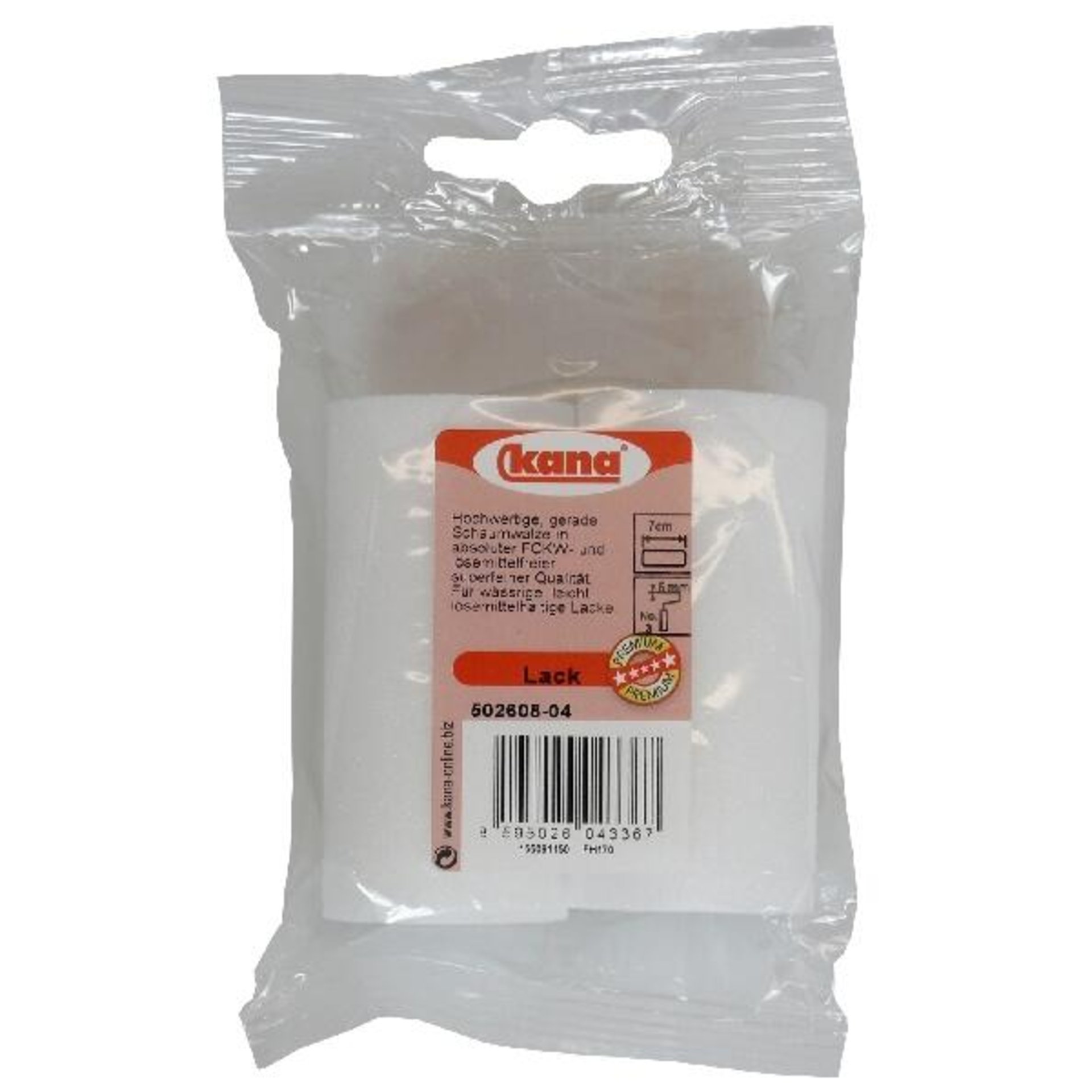 Heizkörperwalze 35 x 100, konvex 6111.7