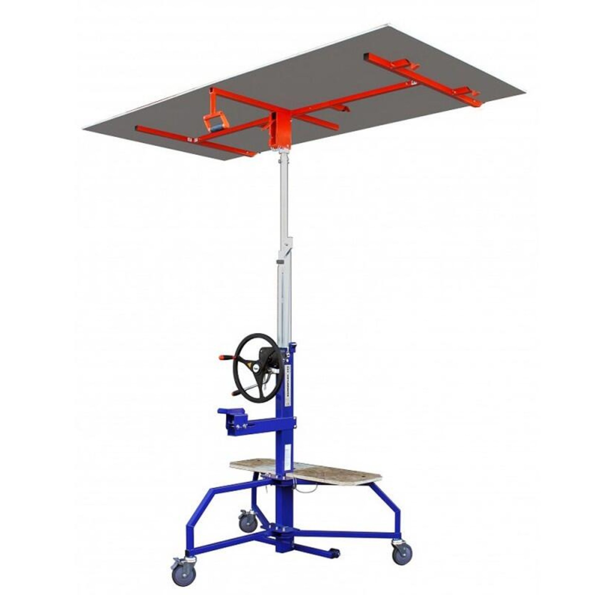 Plattenlifter mit 2-Hebel-Bremssystem