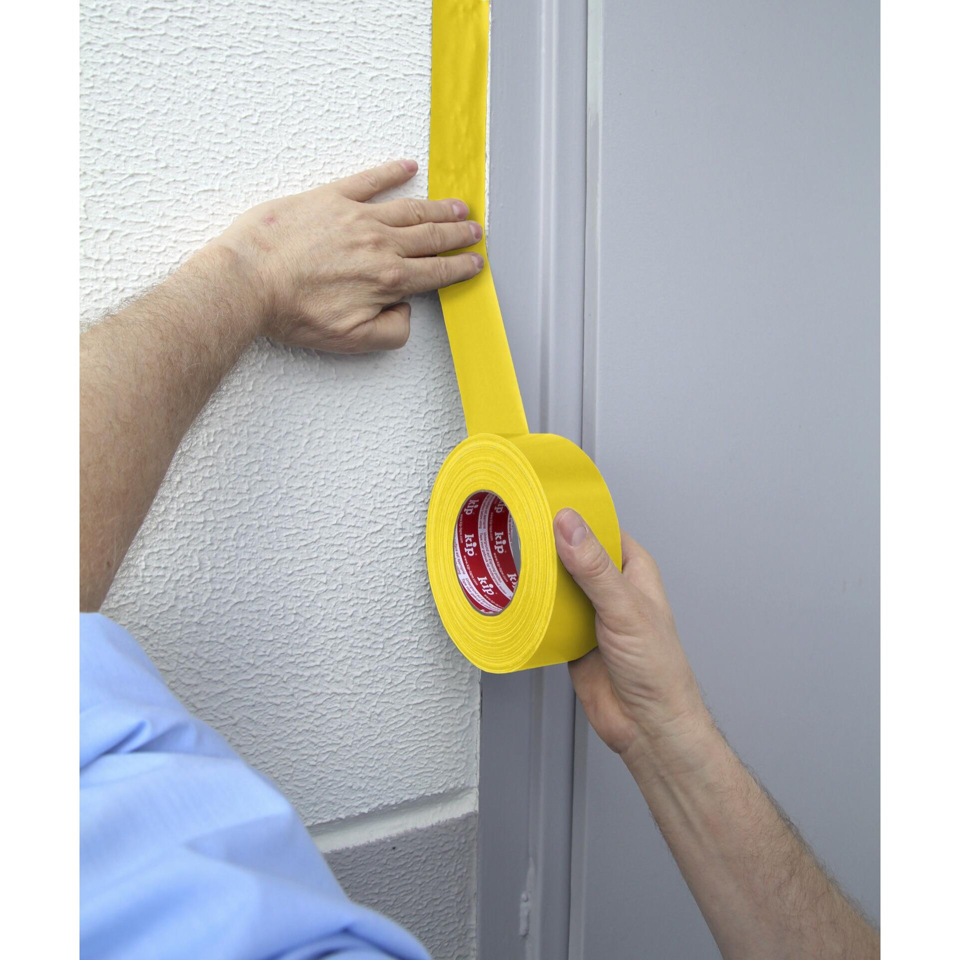 Steinband uv-beständig; gelb 44x50.000mm /Rolle 358-44