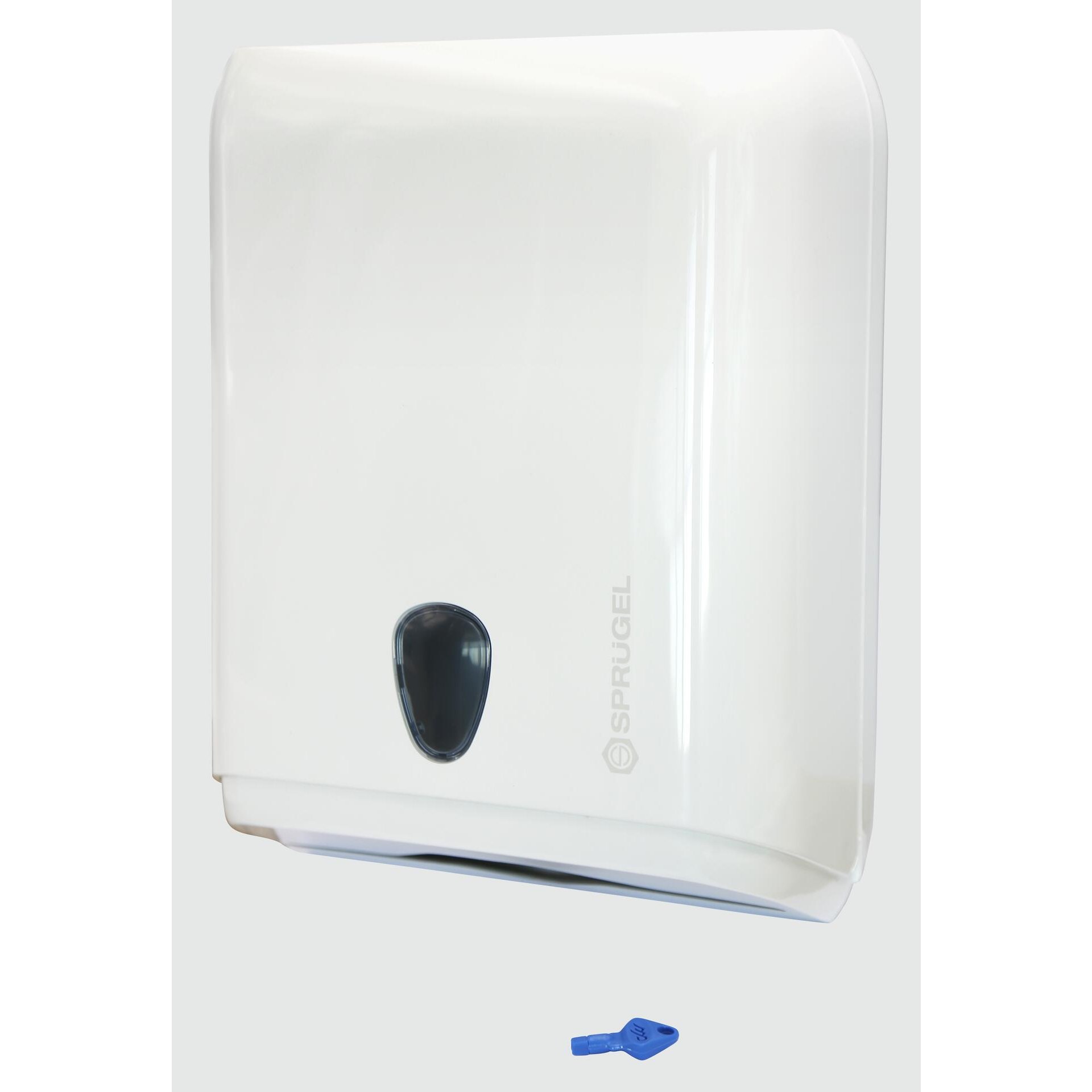 SP Papierhandtuch-Spender Kusto weiß 37,5x13,7x28,0cm