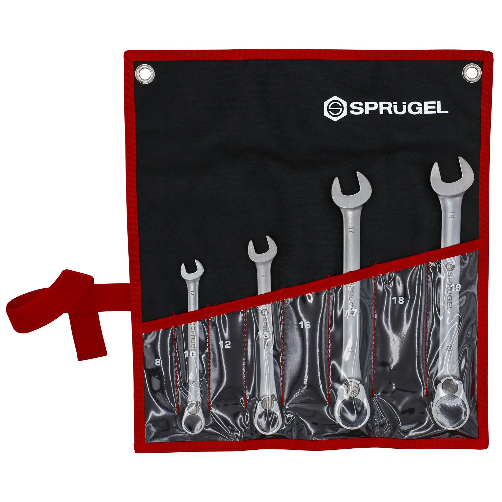 GABELRING-RATSCHENSCHL.-SATZ GEKR. 4-TLG. 709.04