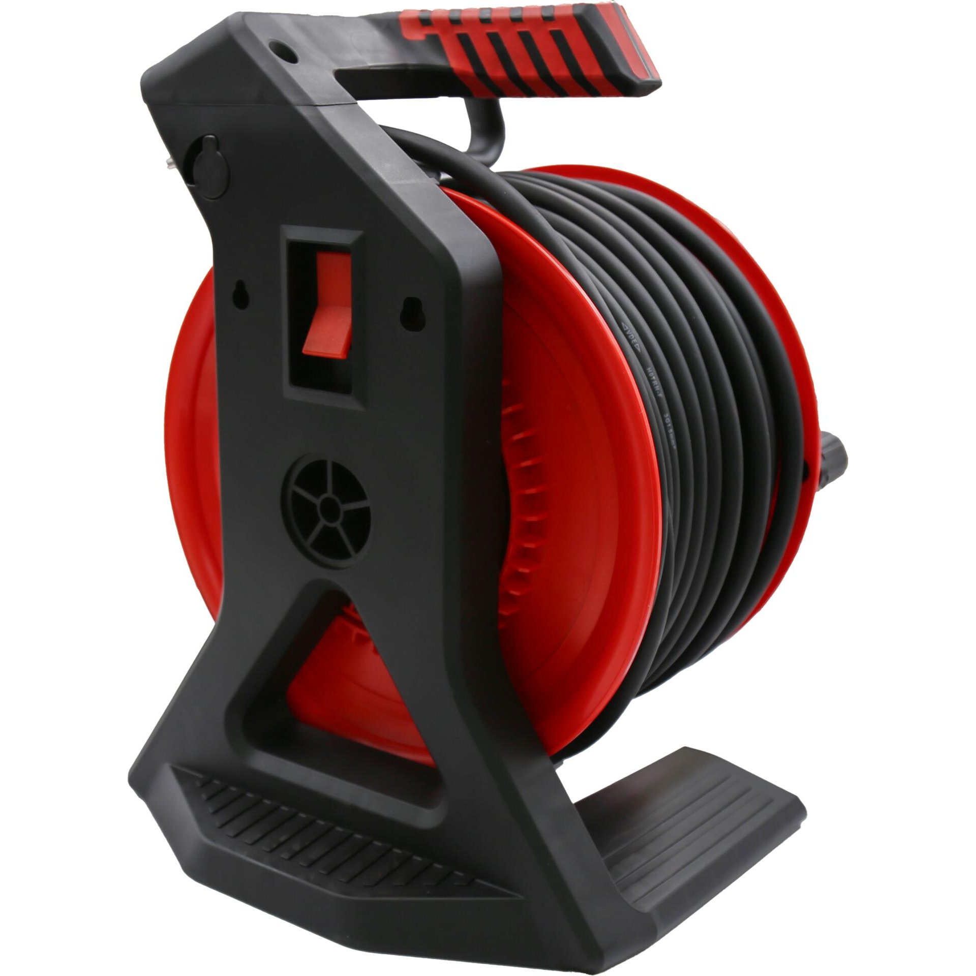 Profi-Kabeltrommel Vollkunststoff