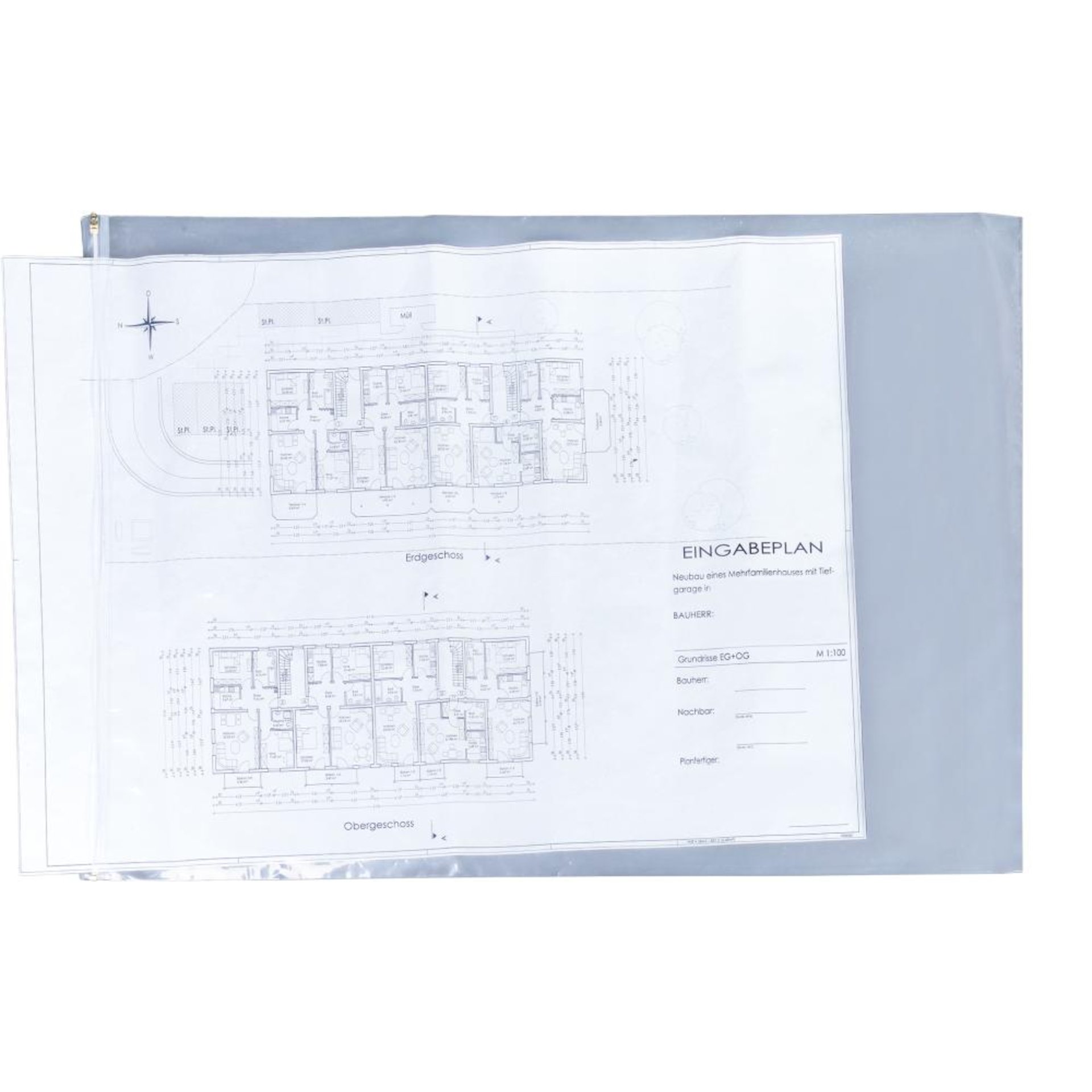 Planschutzhülle DIN A0 900 x 1280mm