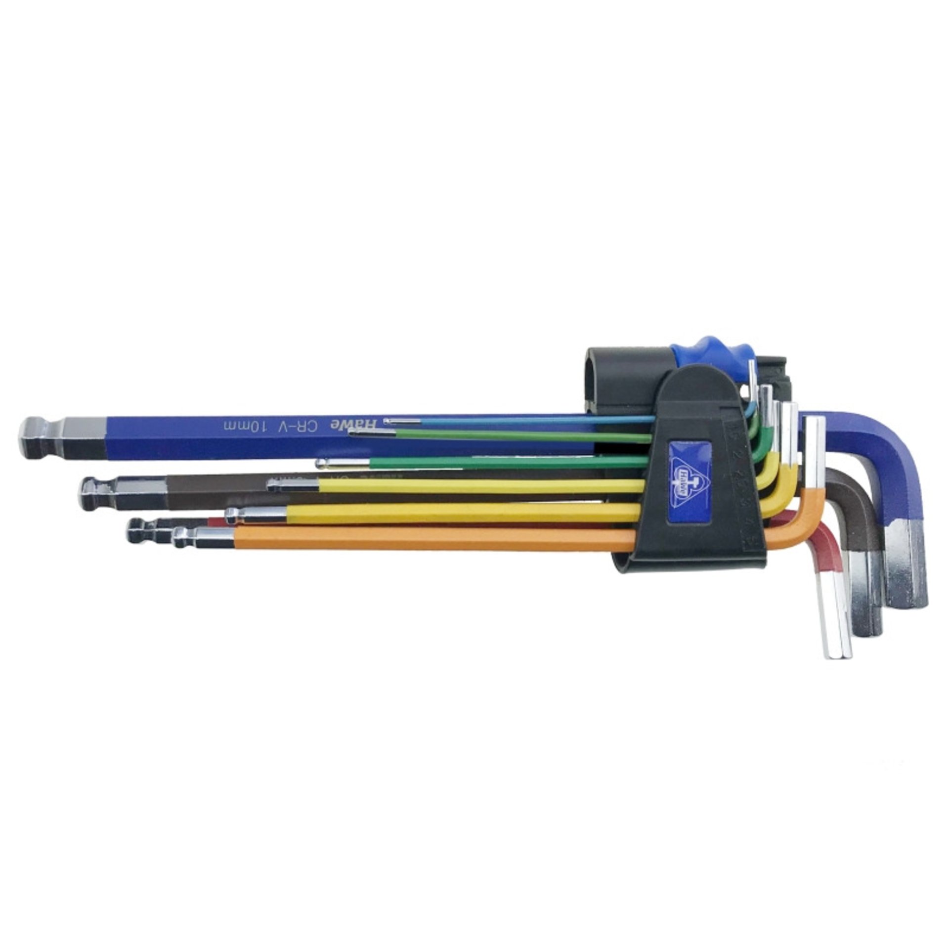 Stiftschlüsselsatz Kugelkopf farbcodiert