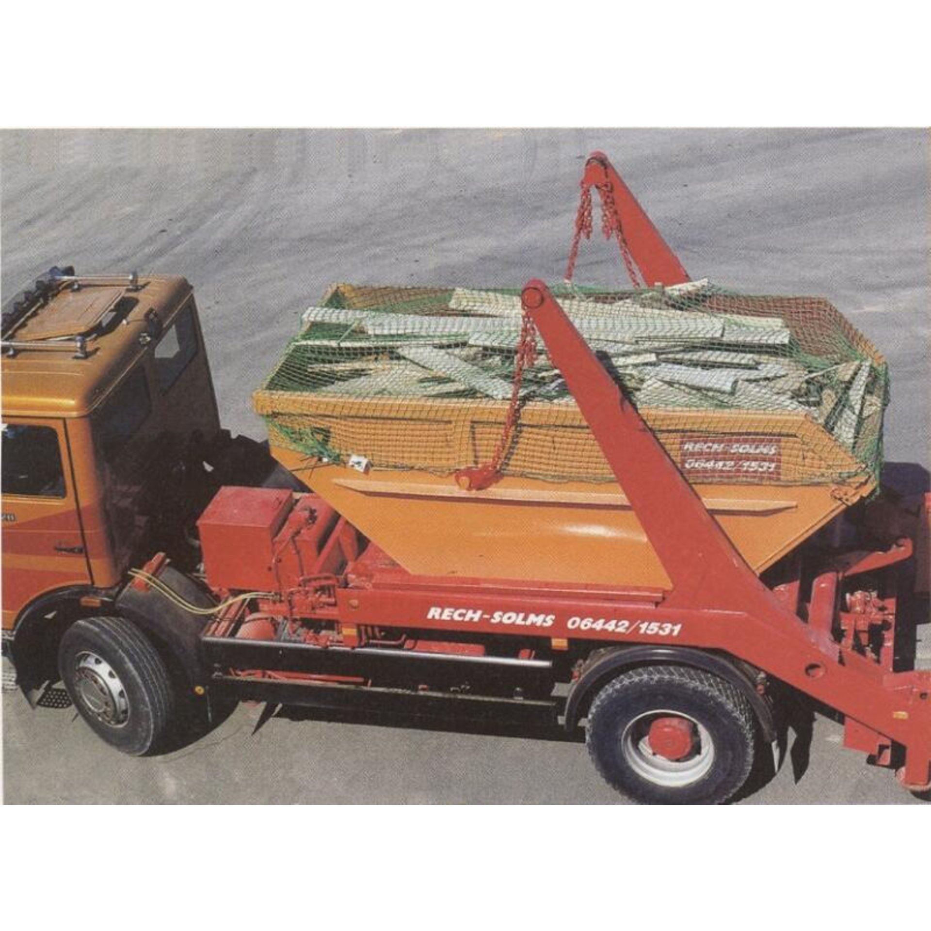 CONTAINER-ABDECKNETZ 3 X 6 METER 2028.1