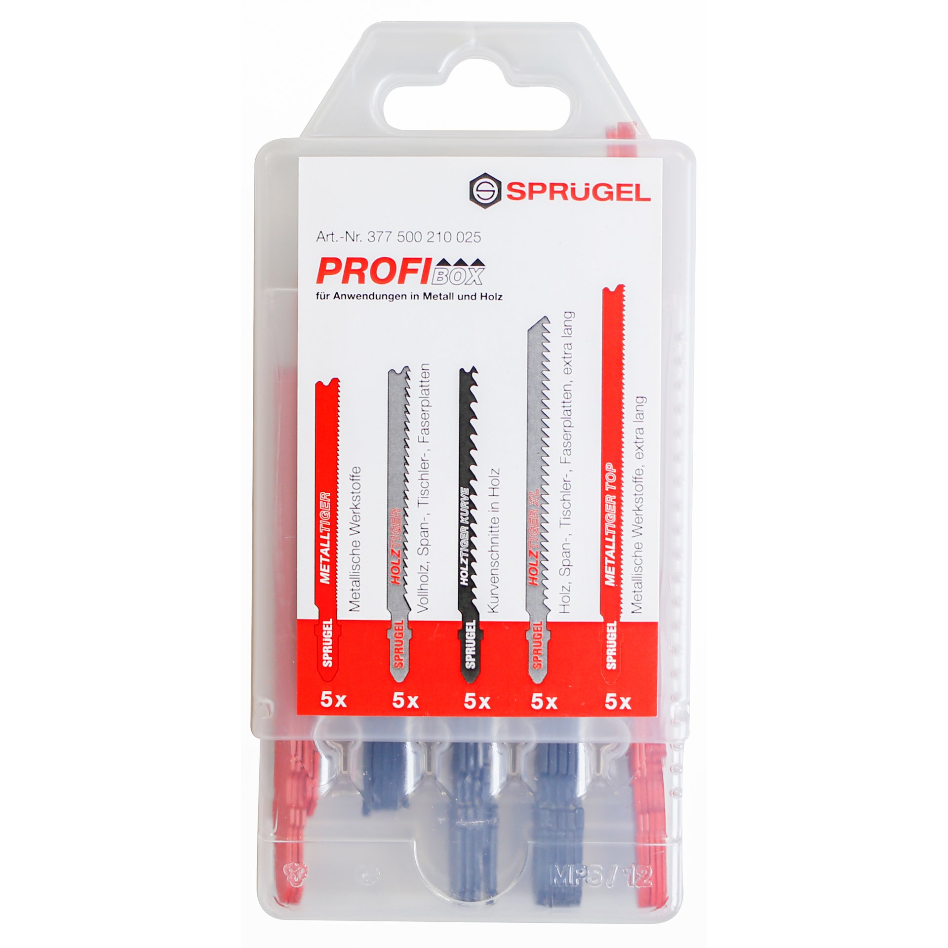 Stichsägeblätter PROFIBOX 25 tlg.