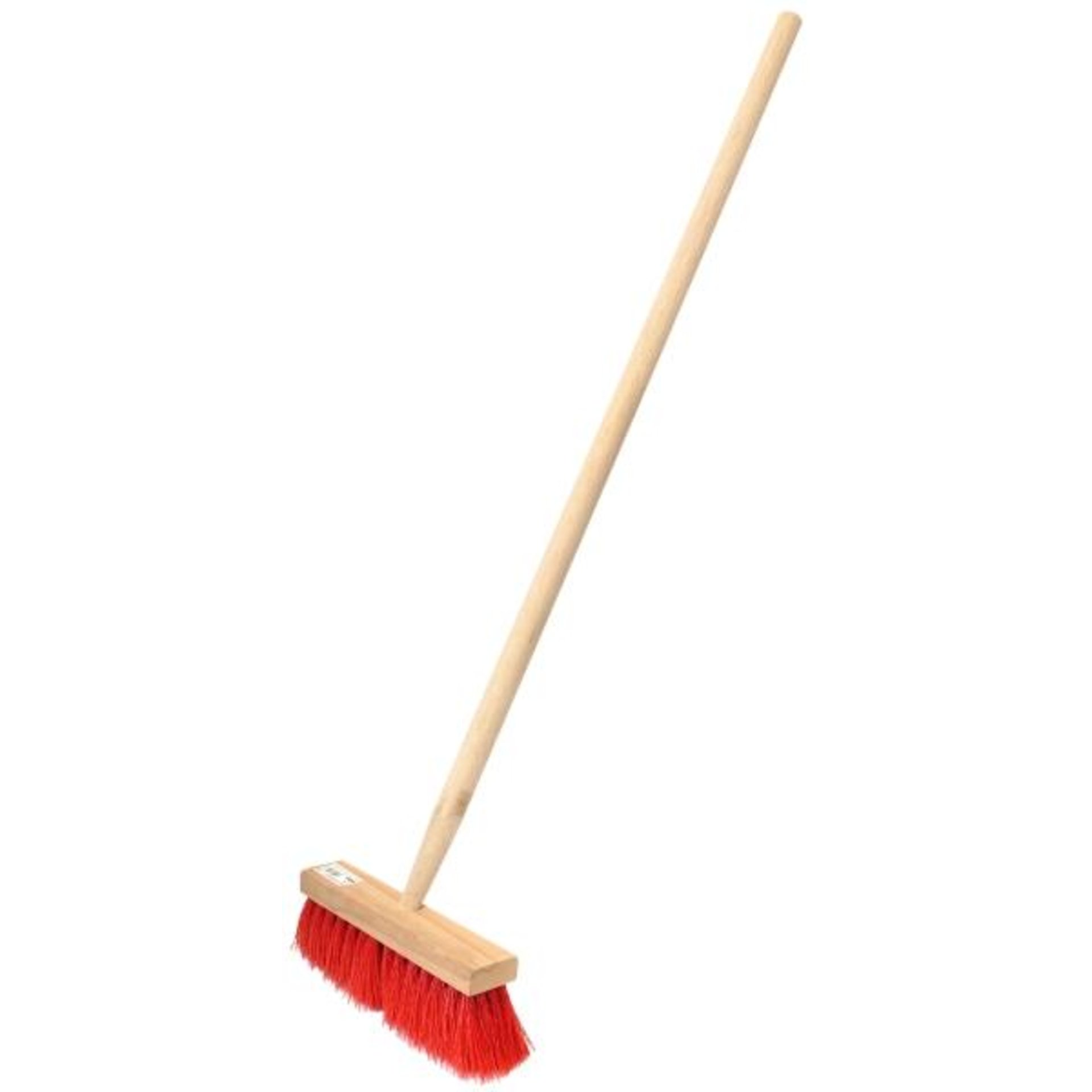 Kinder-Besen,, rote Kust-Borsten, 880mm 562.07