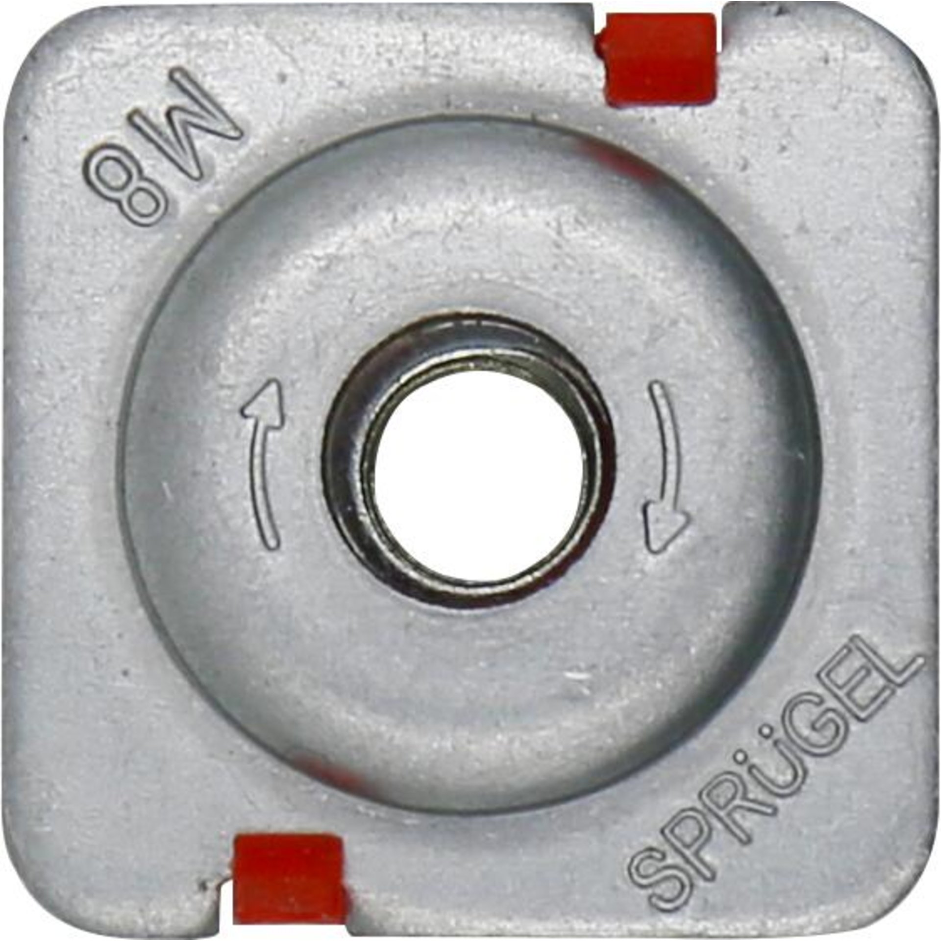 KWIK FIX Schienenmutter M10 f. UNI 0,1,2 + 3