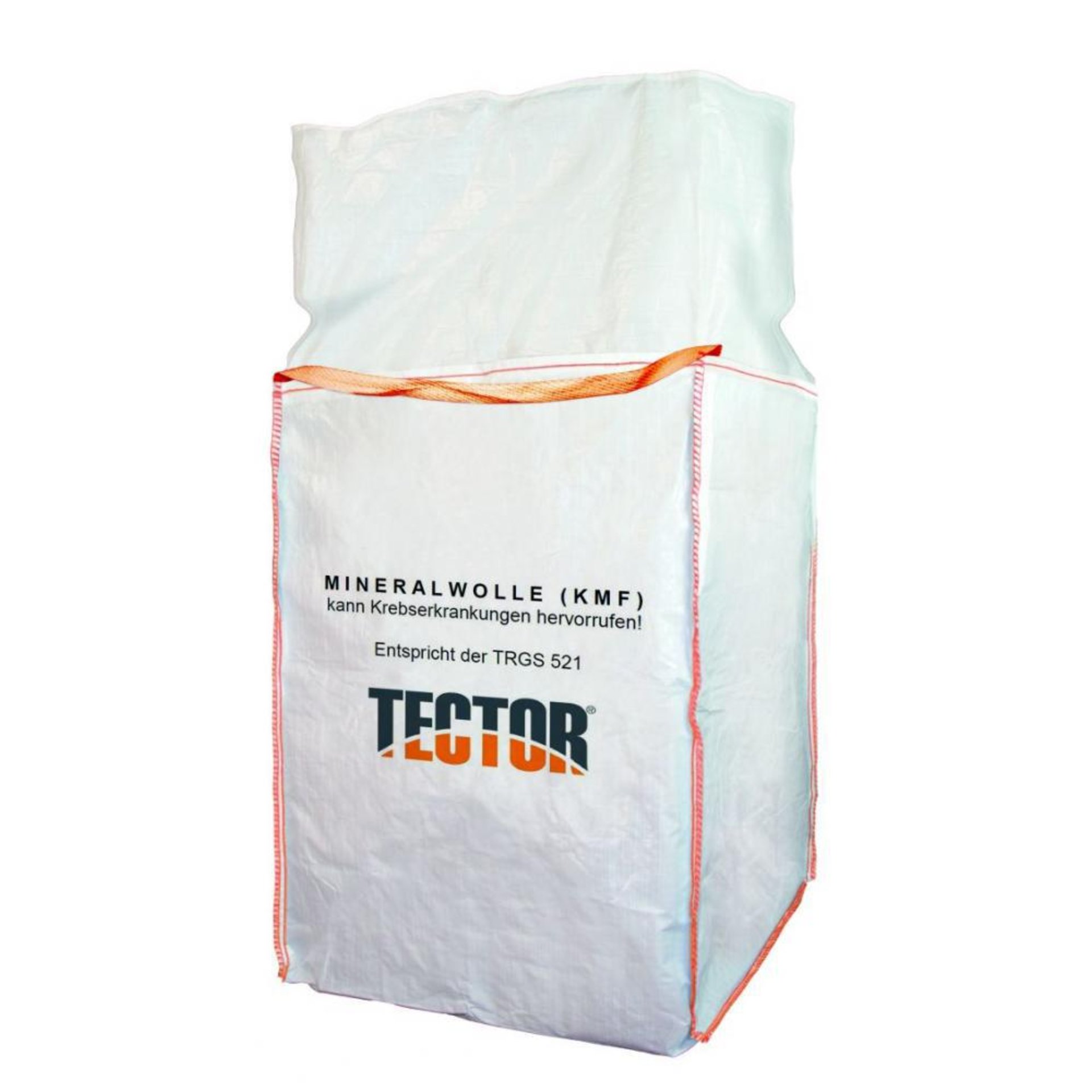 BIG BAG für Mineralwolle 90 x 90 x 120 cm 970 Liter