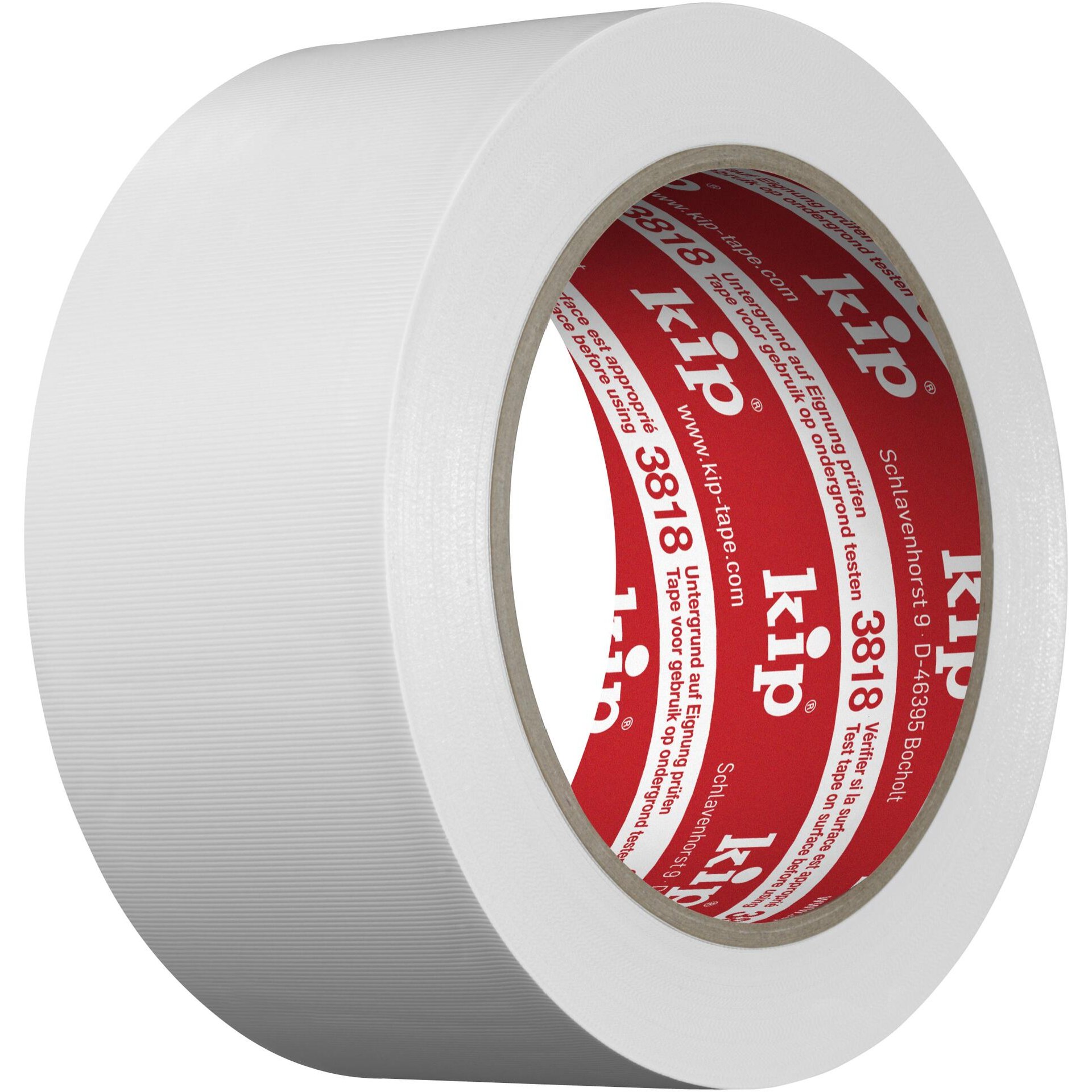 3818 Kip PVC-Schutzband – quergerillt, gelb 30mm x 33m