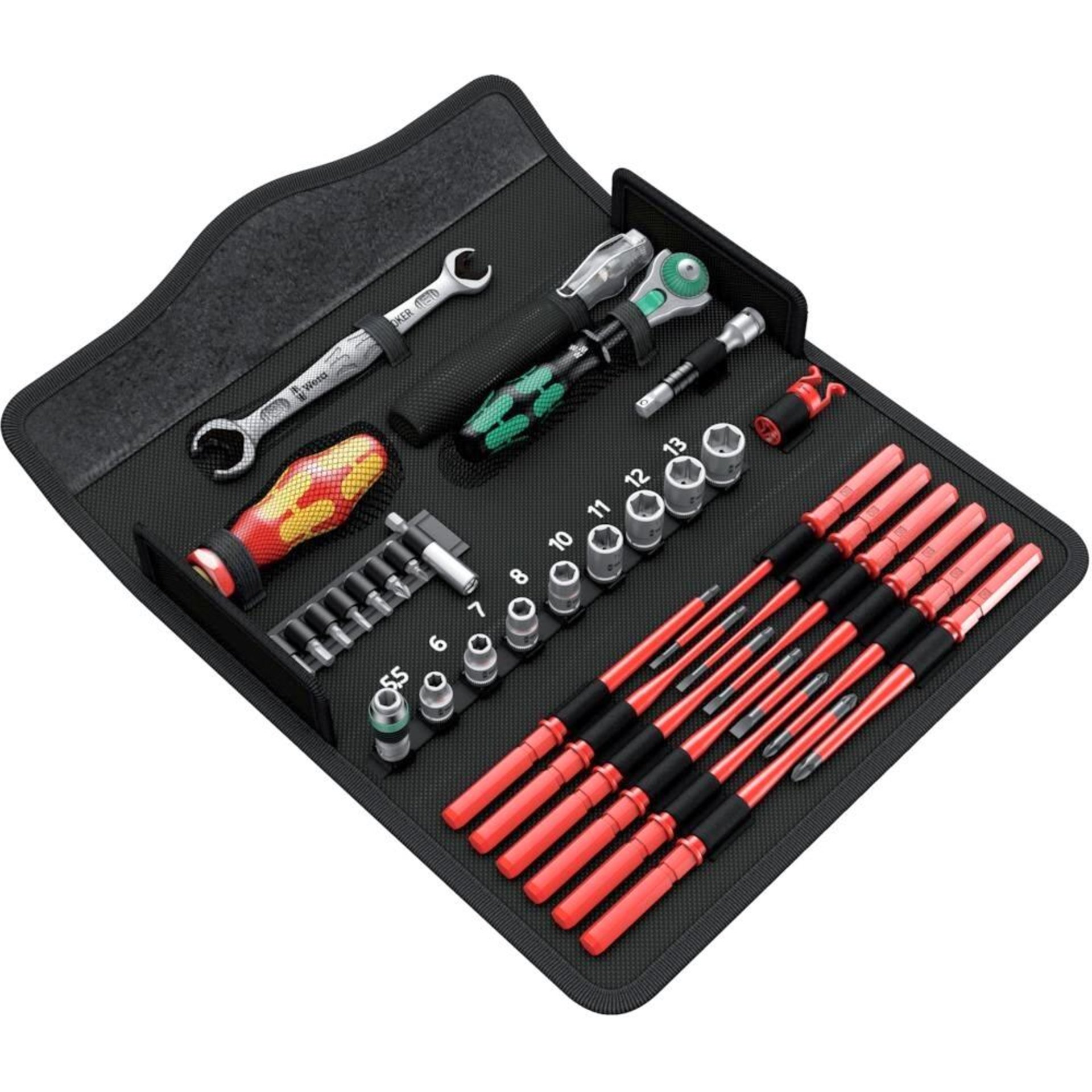 Werkzeugsatz Wartung 35-teilig W1 WERA