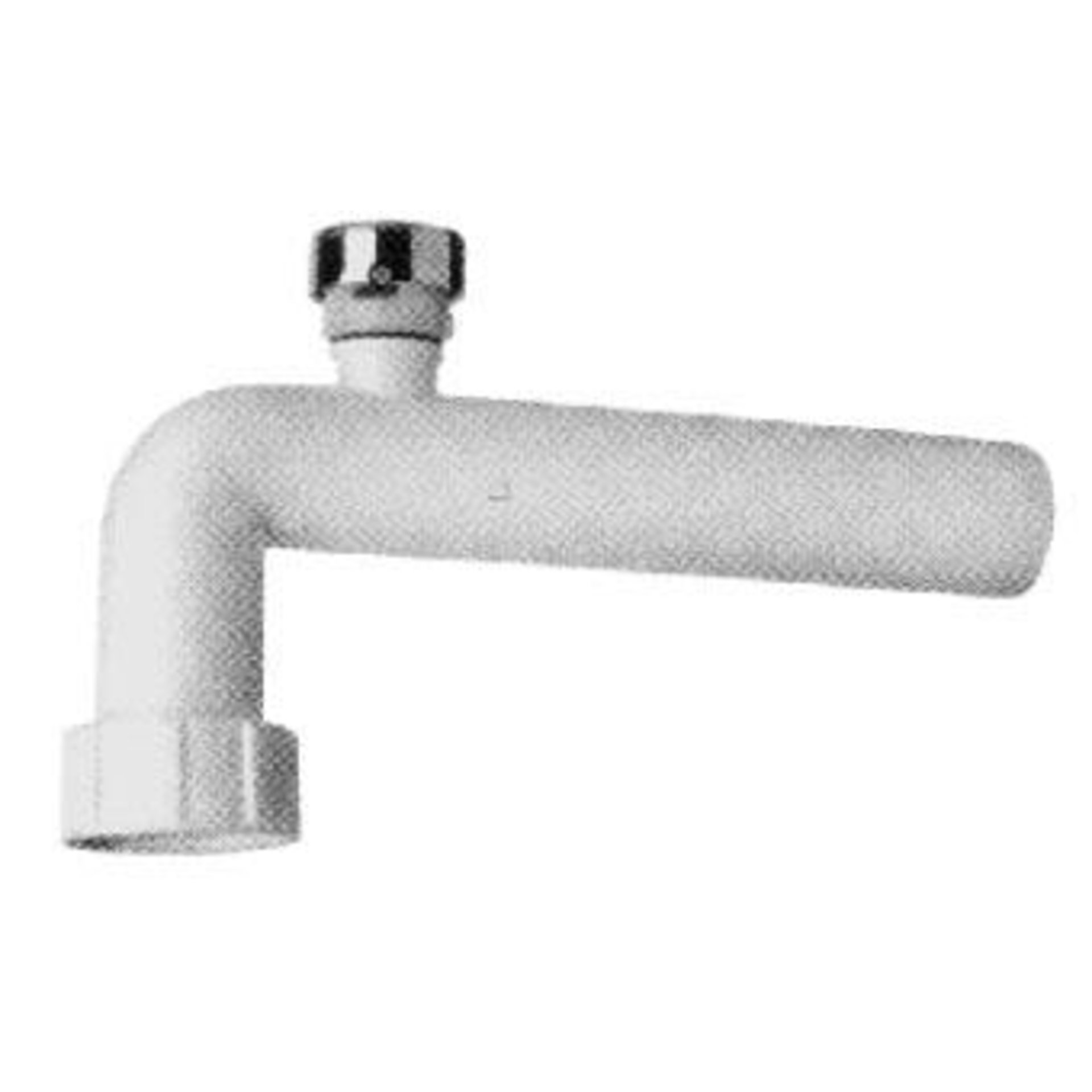 Abgangsbogen, Kunststoff weiß A064000