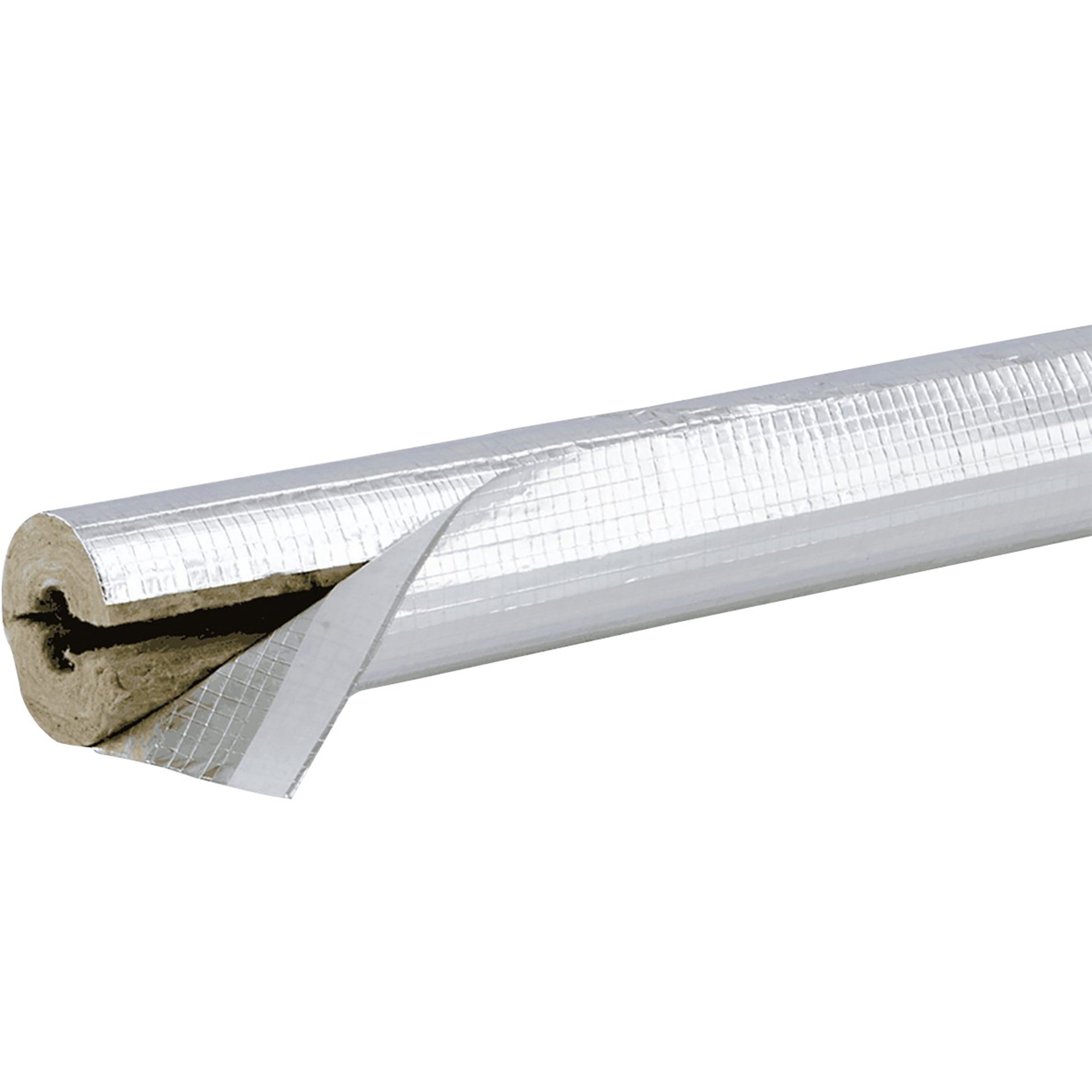 Steinwoll-Rohrschale 800 Alu 15 x 20 mm