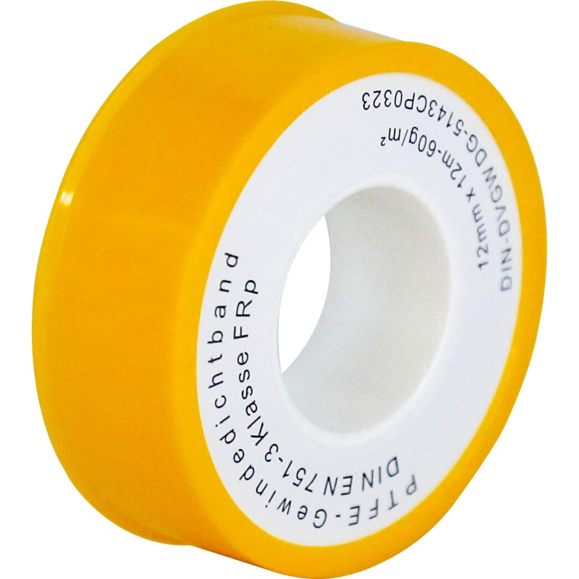 Teflon-Gewindeband TEF1 0,1 mm DVGW. Feingewinde