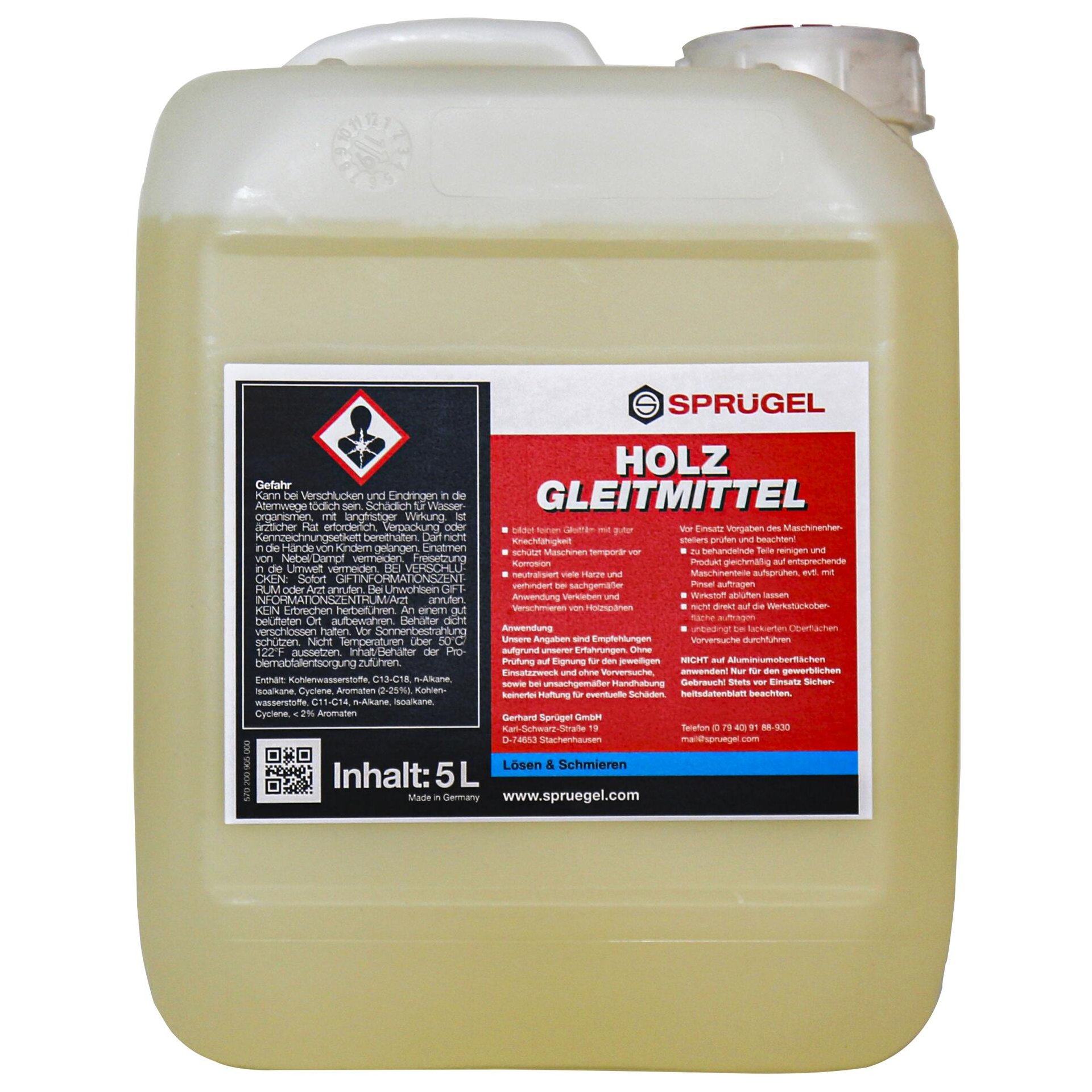 Holzgleitmittel. 5 Liter-Kanister / Liter