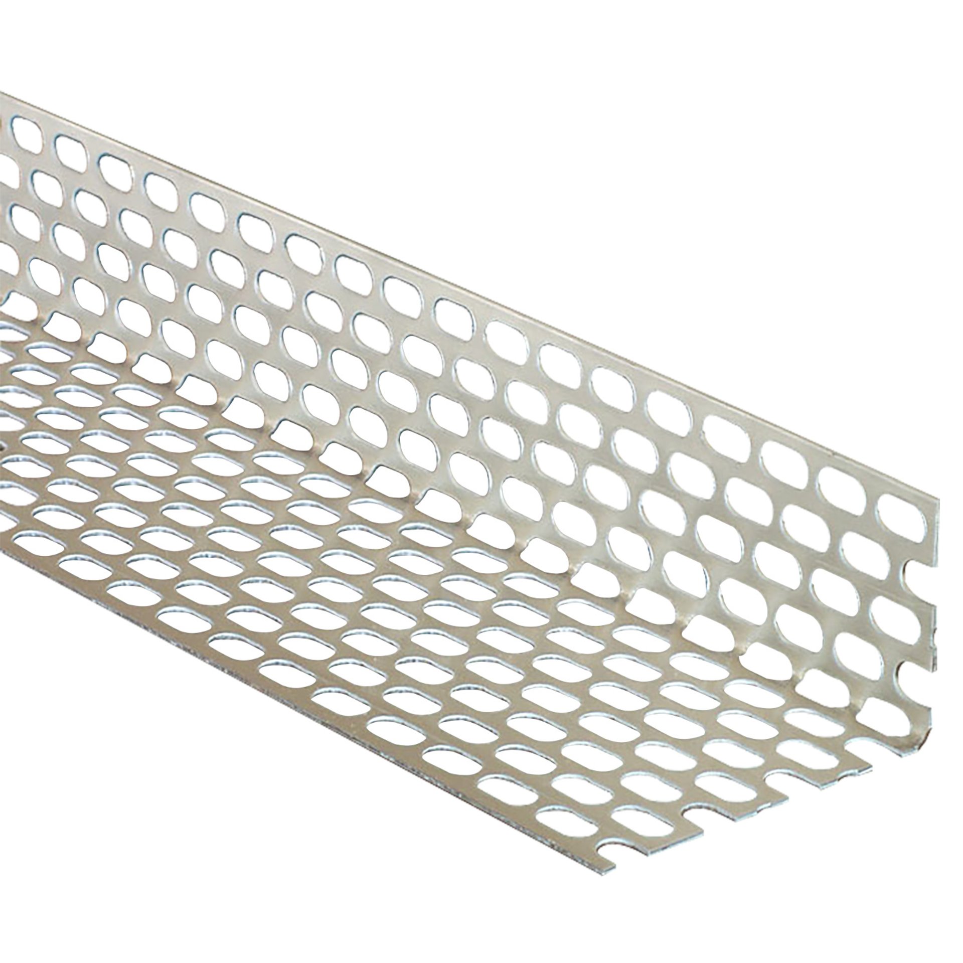 Lüftungsprofil Aluminium 30 x 2500 mm blank /m