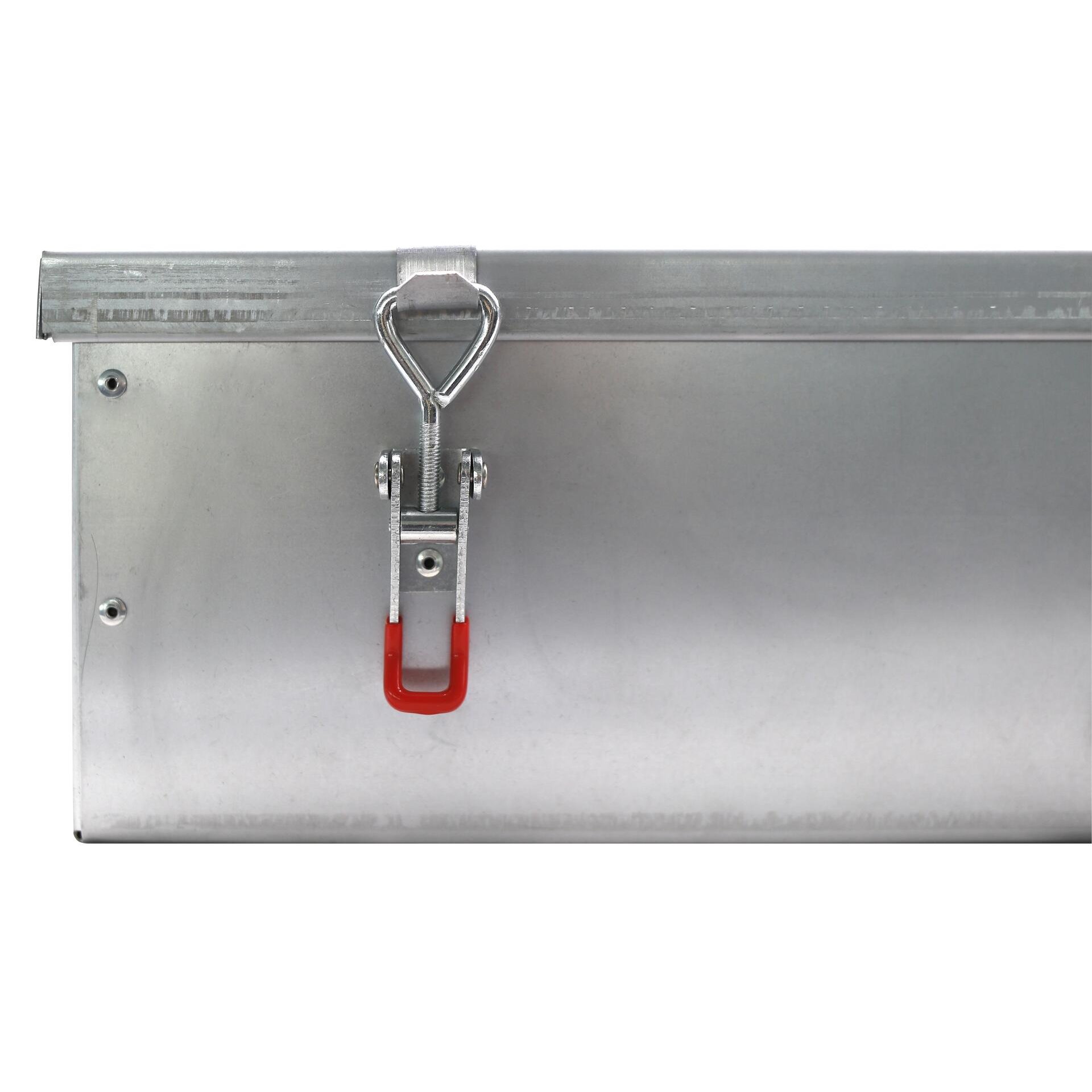 Fittingskoffer Stahlblech 580x405x125mm, 9 Innenboxen