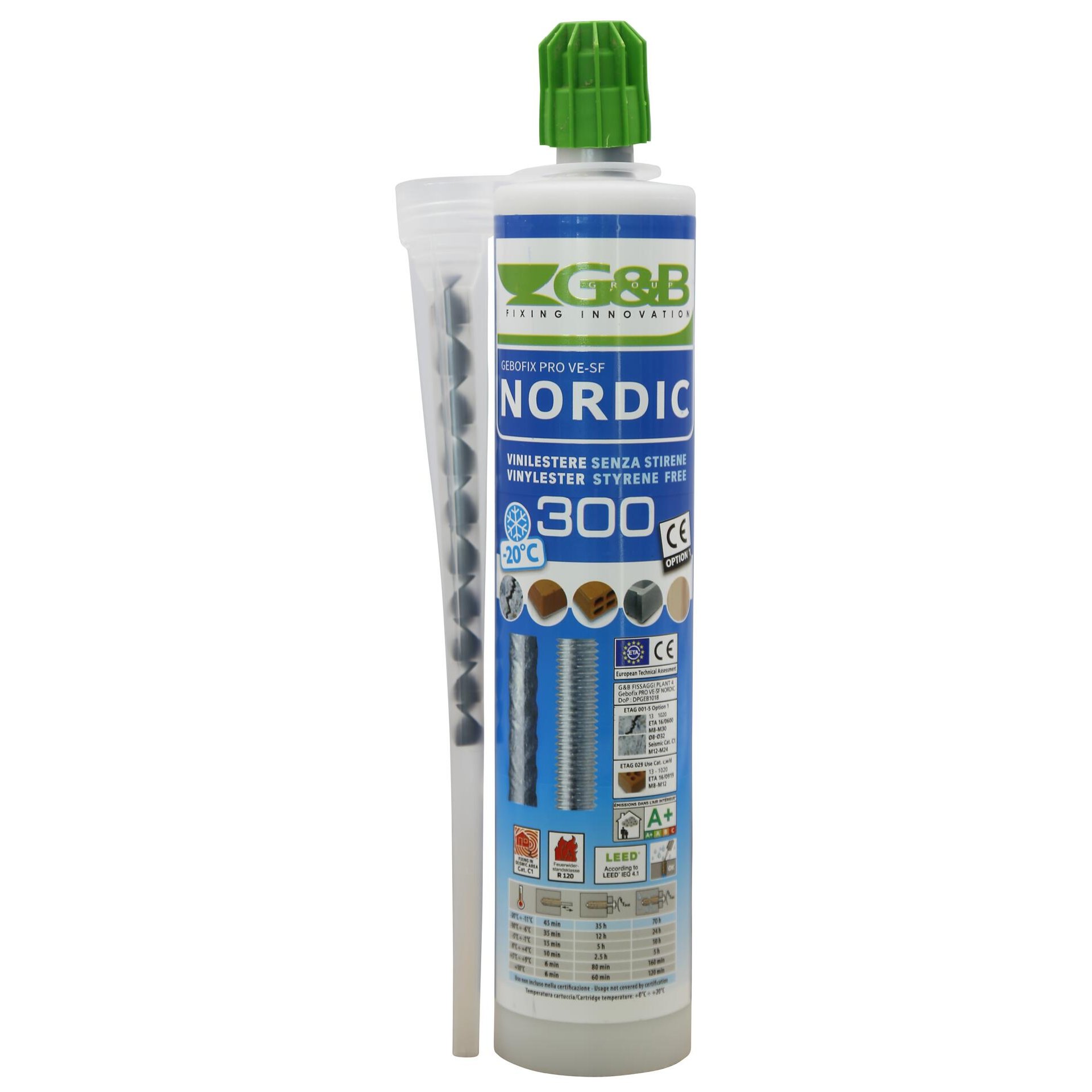 Injektmörtel Winter (bis -20°C) 300 ml mit Zulassung BLF