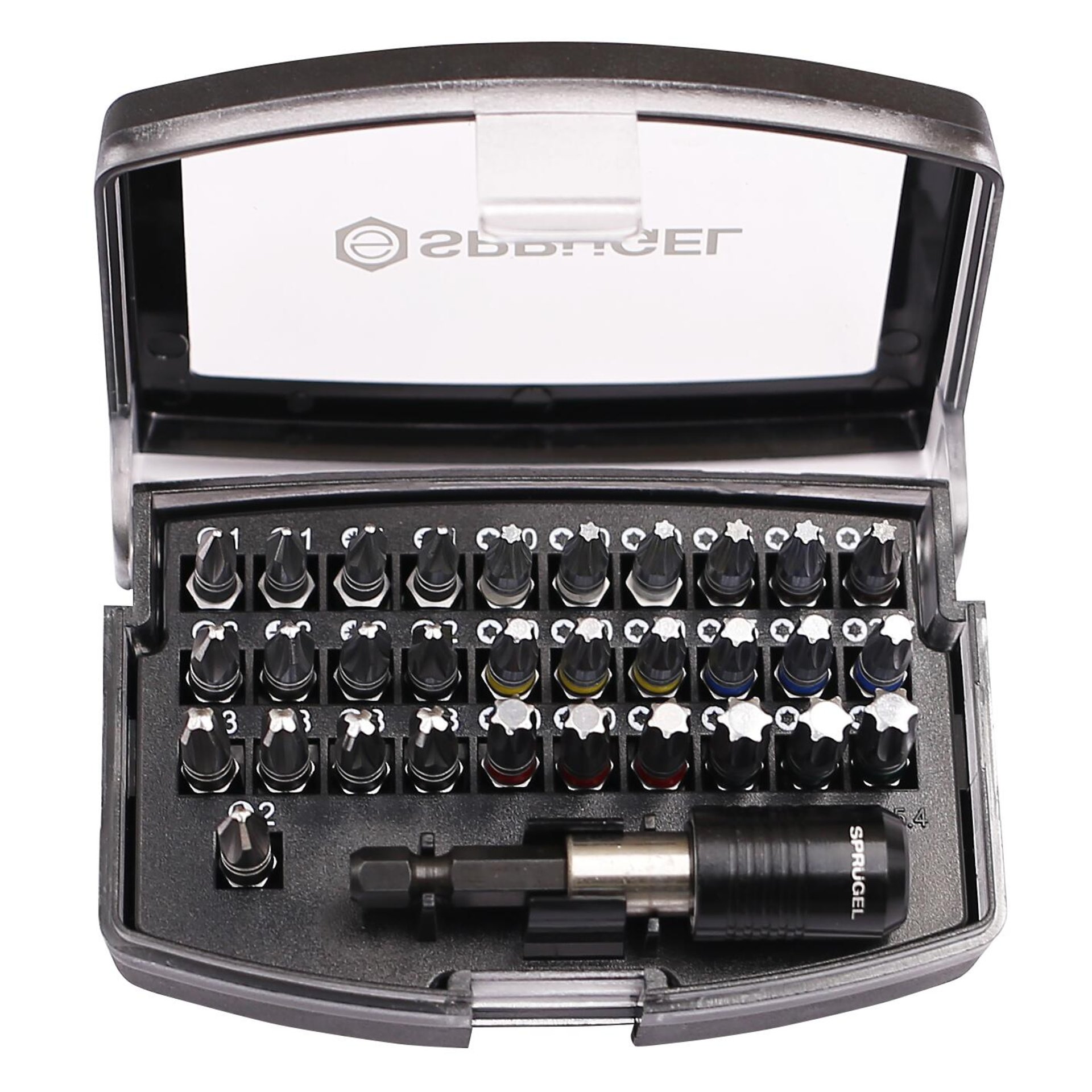 SP Bit-Set Premium mit Gürtelclip PH/PZ/ICONE TX 32-tlg.