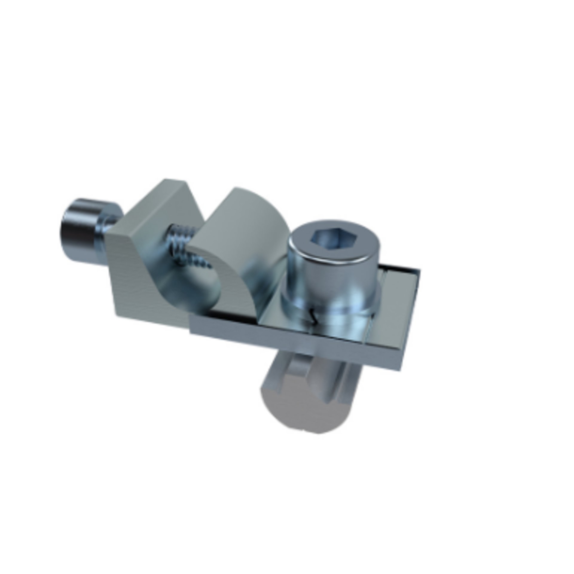 Erdungsklemme 10 x 32 x 37 mm, Aluminium